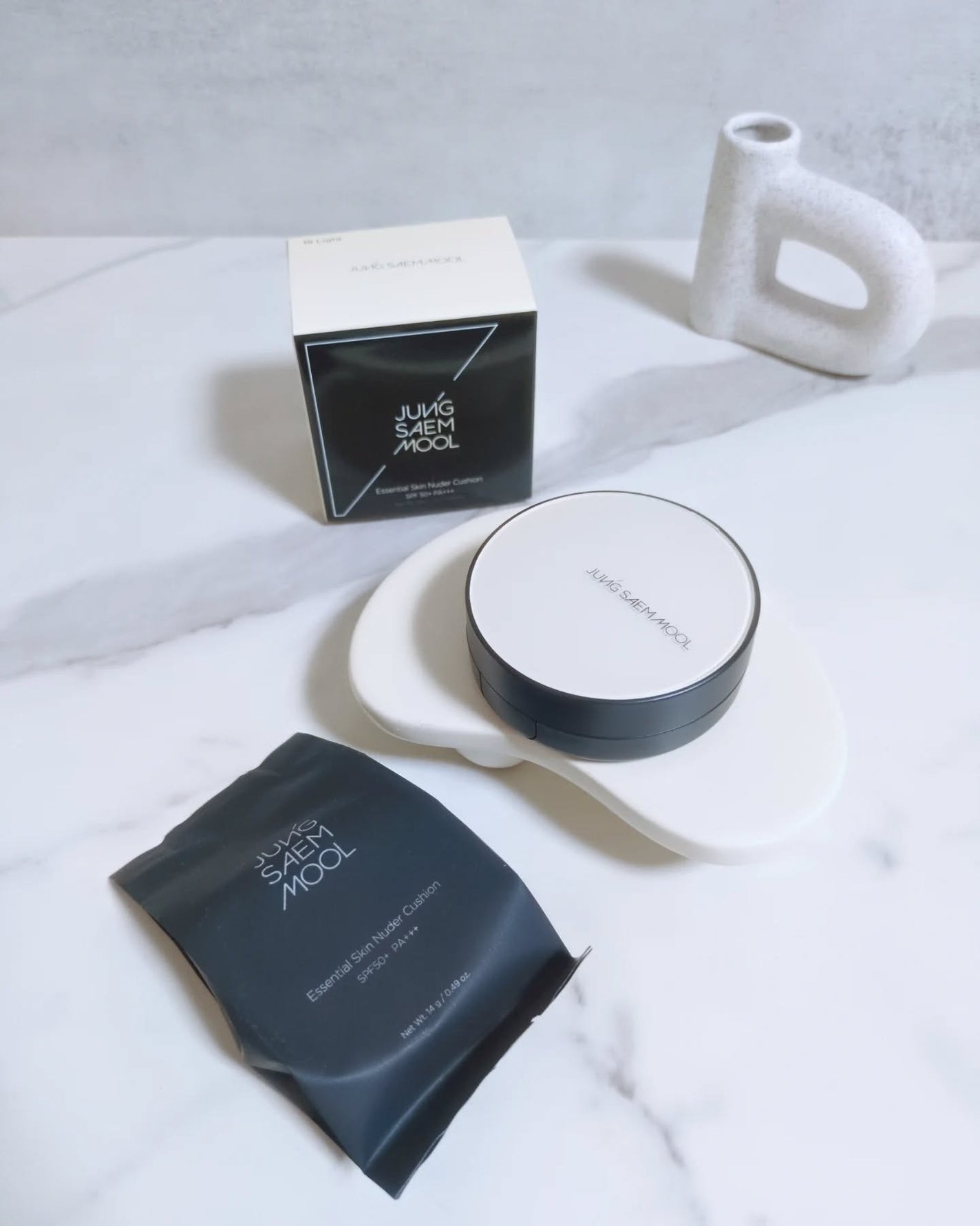 ジョンセンムル エッセンシャル スキン ヌーダー クッション/JUNG SAEM MOOL/クッションファンデーションを使ったクチコミ(2枚目)