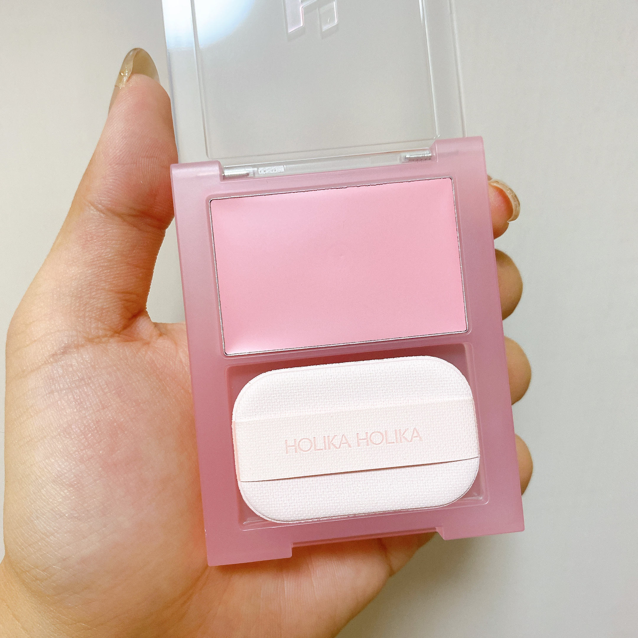 ティンテッドミルククリームブラッシュ /HOLIKA HOLIKA/ジェル・クリームチークを使ったクチコミ（2枚目）