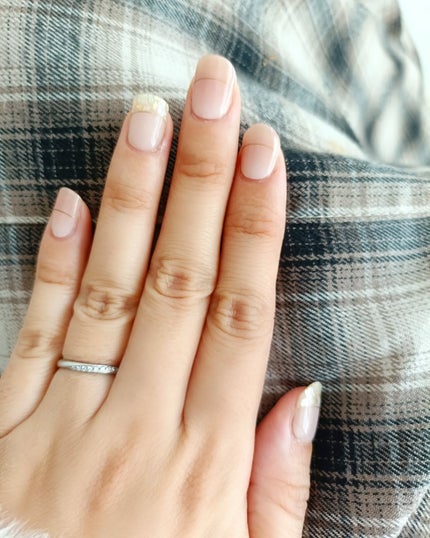 セミキュアジェルネイル(ハンド)/ohora/ネイルシールを使ったクチコミ(2枚目)