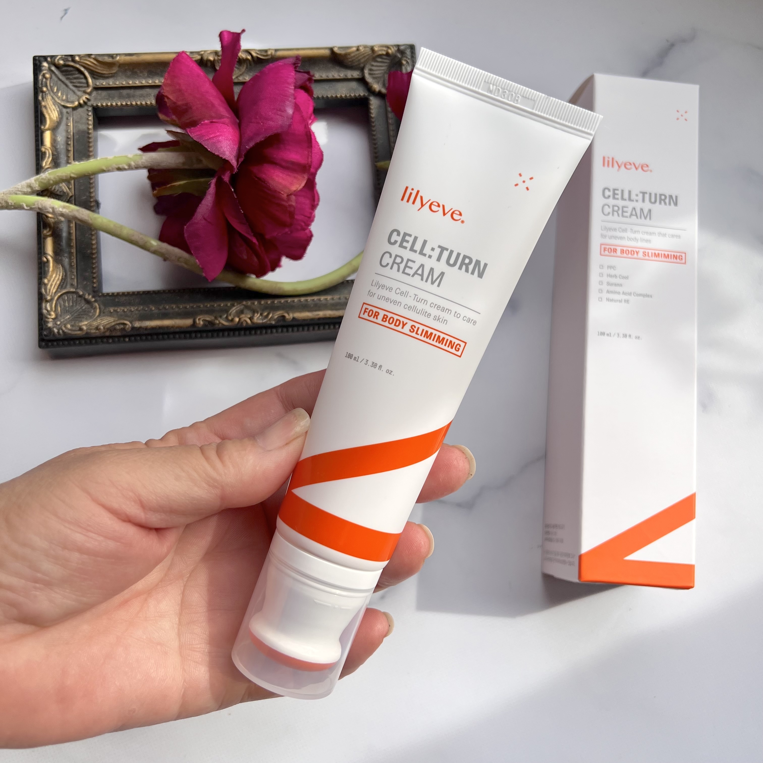 ディセラクリーム＋ローラーset/リリーイブ/レッグ・フットケアを使ったクチコミ（1枚目）