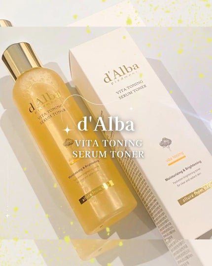 ビタトーニングセラムトナー/ダルバ/化粧水を使ったクチコミ(1枚目)