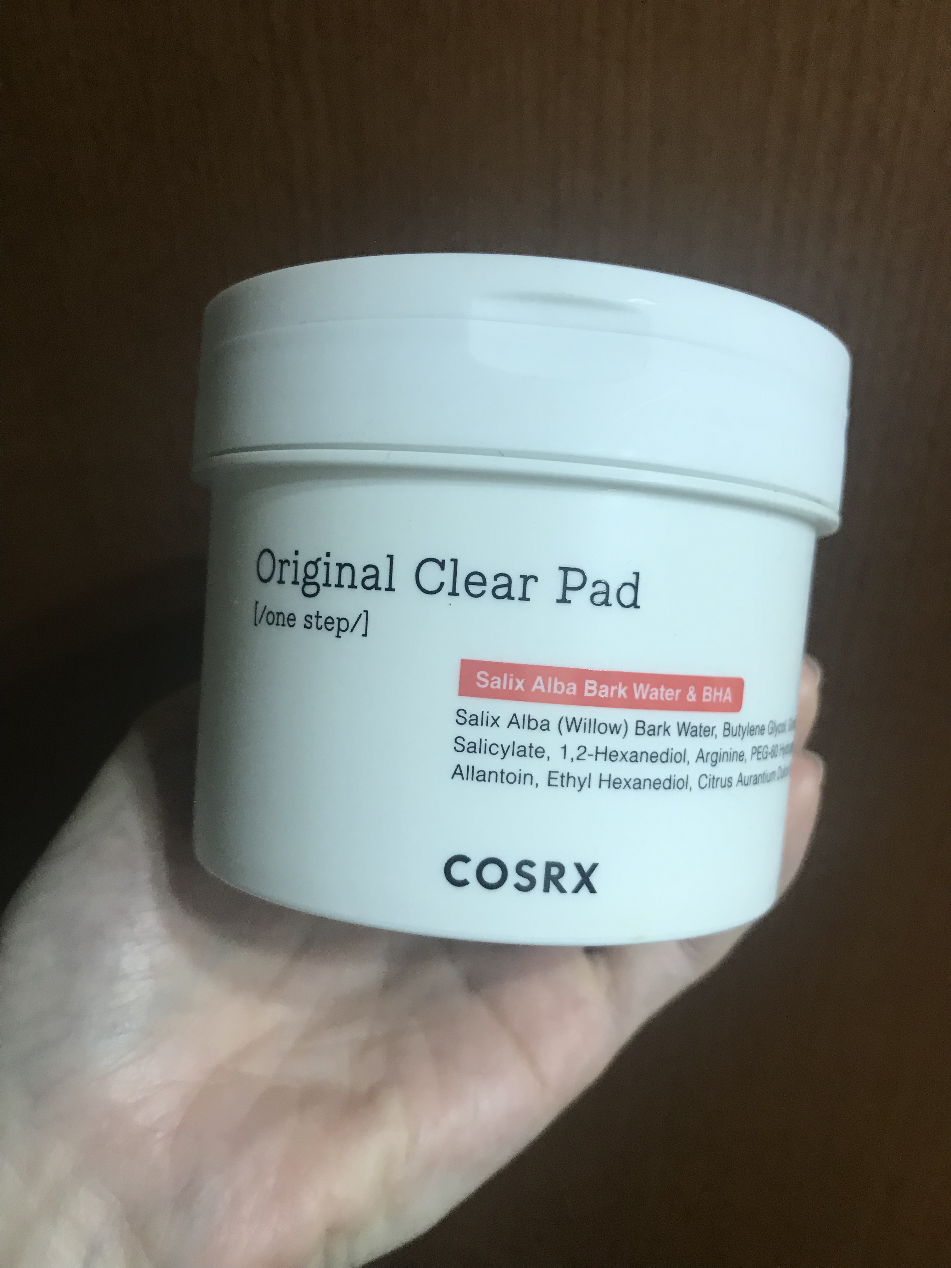 ワンステップオリジナルクリアパッド/COSRX/トナーパッドを使ったクチコミ（1枚目）