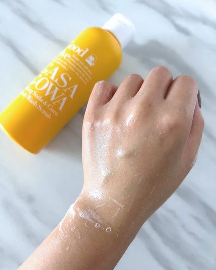 毛穴撫子 重曹洗えるスクラブ/毛穴撫子/ボディスクラブを使ったクチコミ(6枚目)