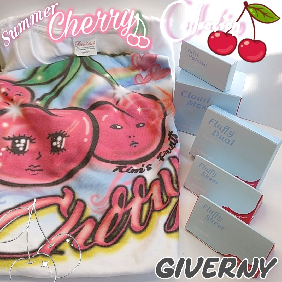 Fluffy Sheer Tint /GIVERNY/リップティントを使ったクチコミ（1枚目）