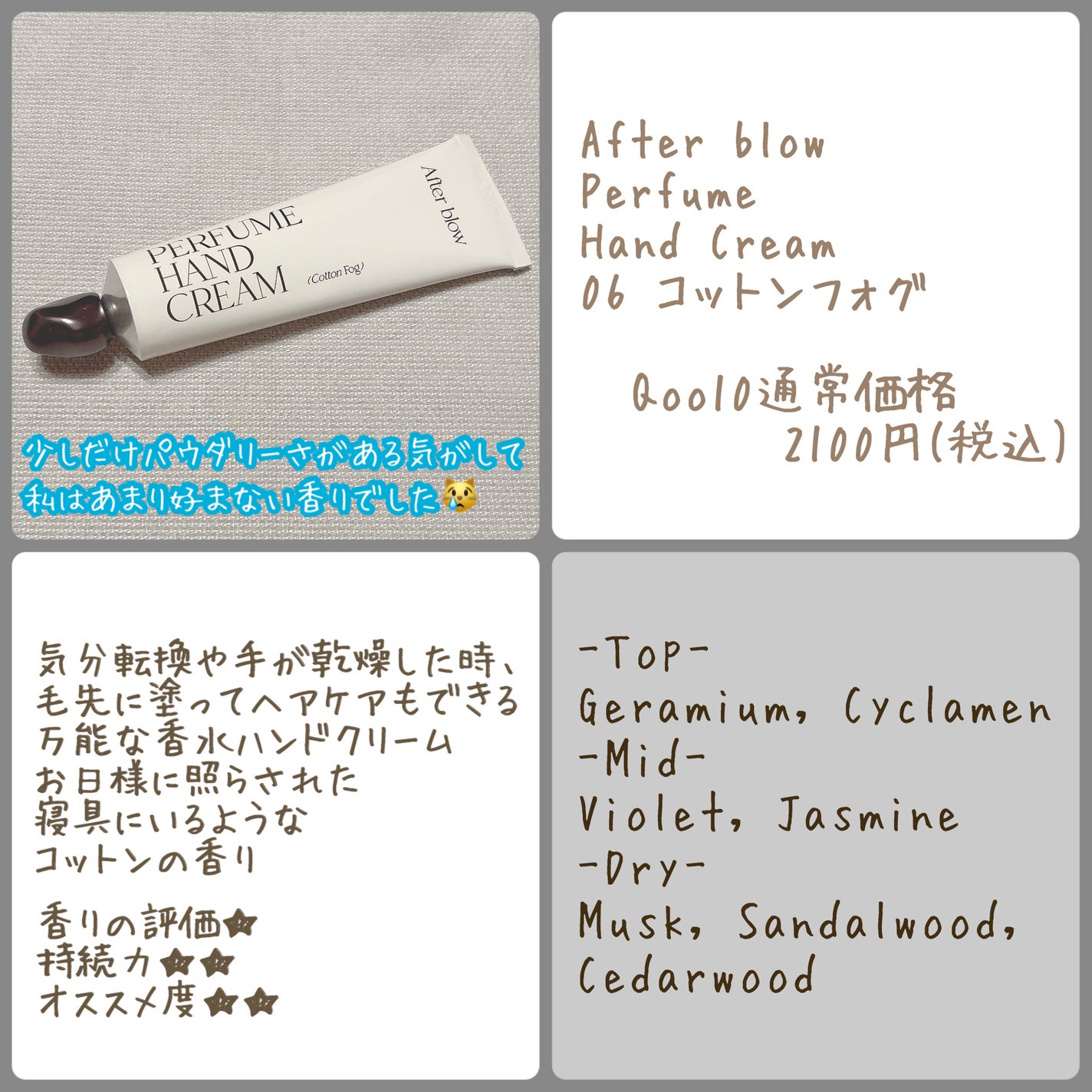 Eau De Perfume/After blow/香水(レディース)を使ったクチコミ(5枚目)