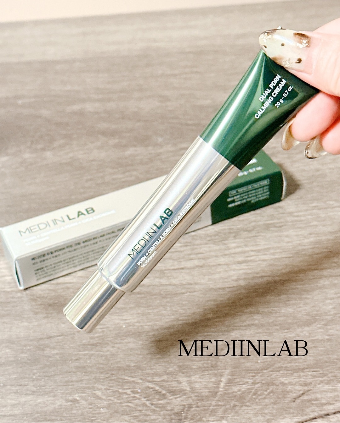 デュアルPDRNカーミングクリーム/MEDI IN LAB/フェイスクリームを使ったクチコミ（1枚目）