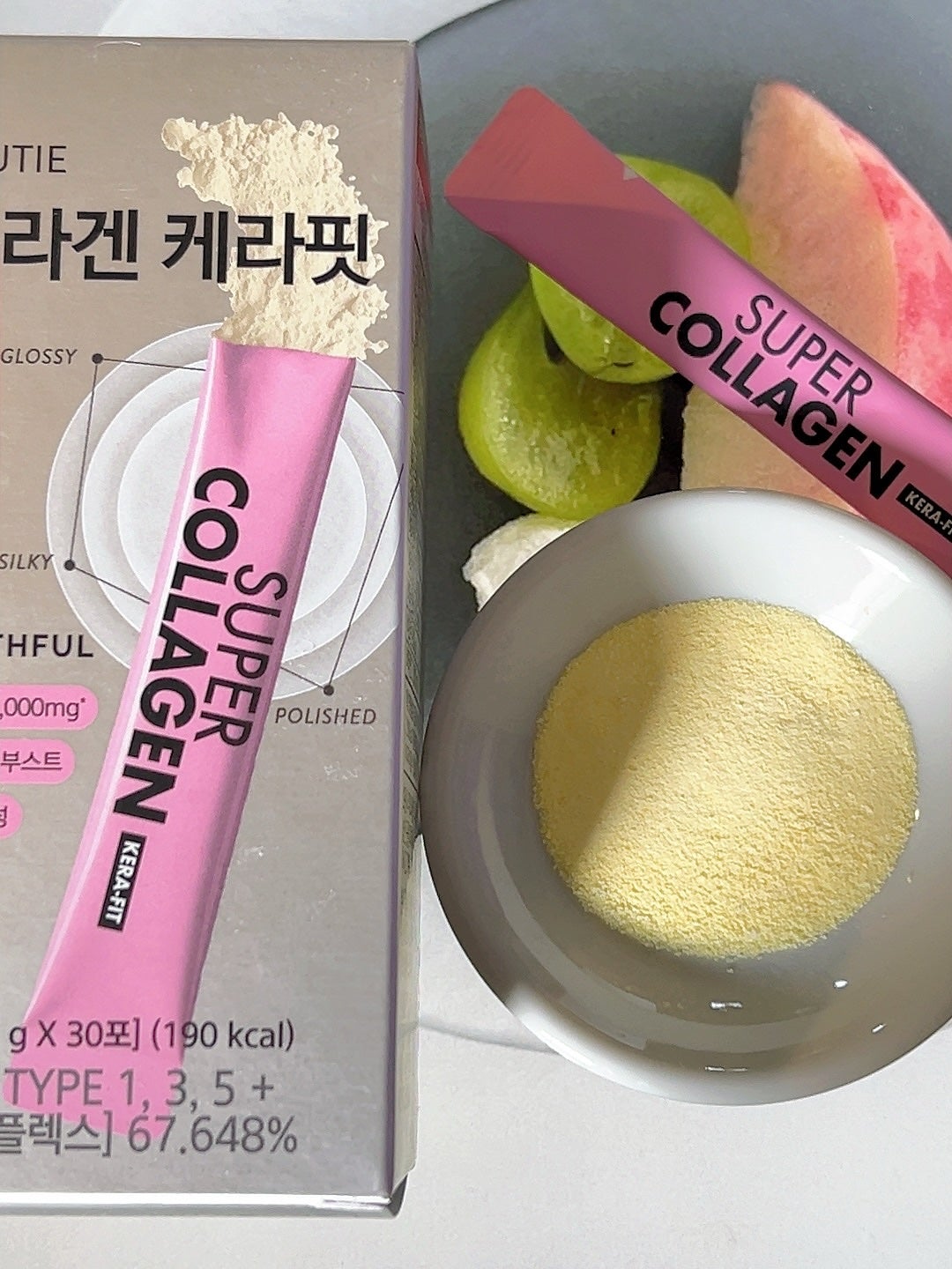 スーパーコラーゲン ケラフィット/VITALBEAUTIE/美容サプリメントを使ったクチコミ(4枚目)