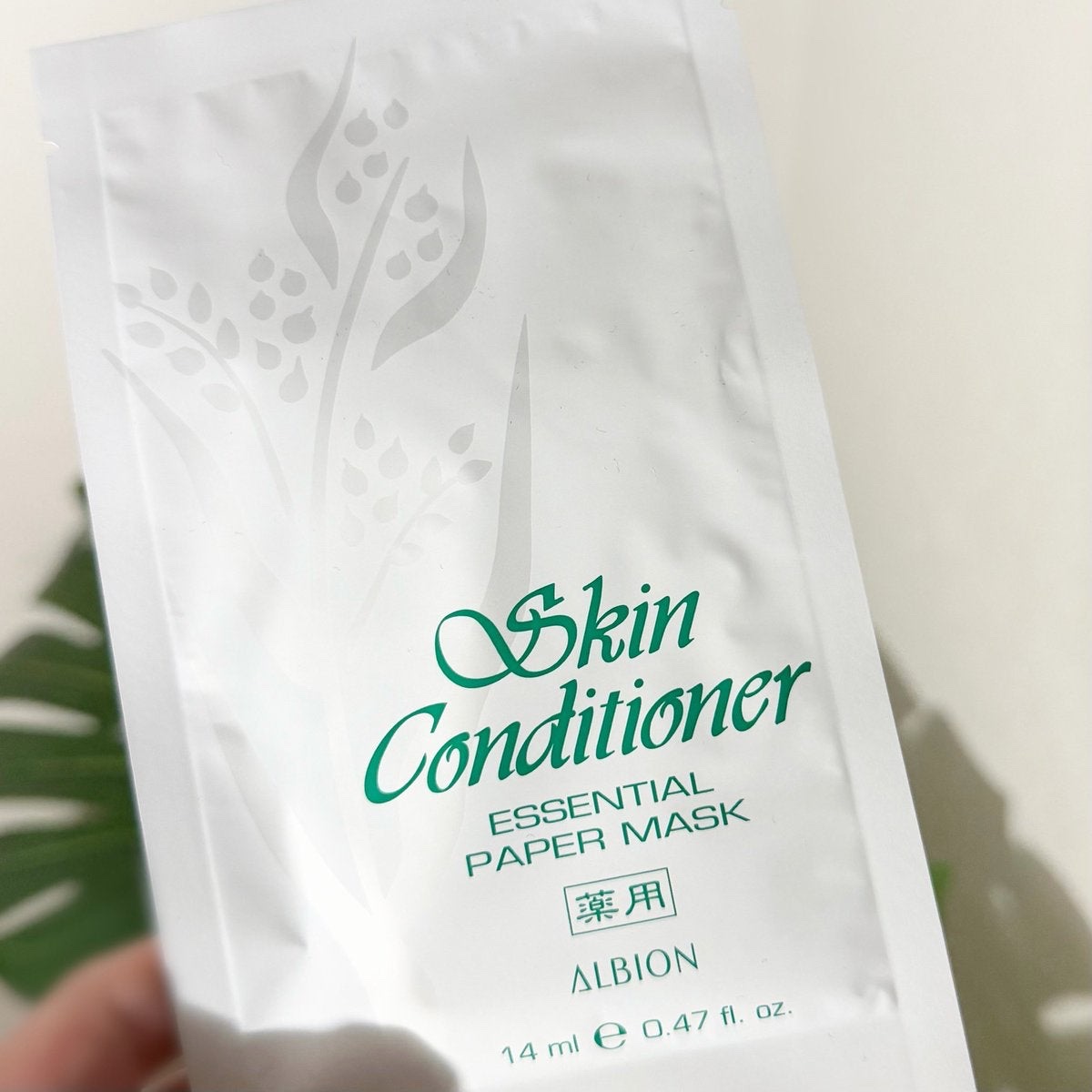 アルビオン 薬用スキンコンディショナー エッセンシャル ペーパーマスク E/ALBION/シートマスク・パックを使ったクチコミ（1枚目）