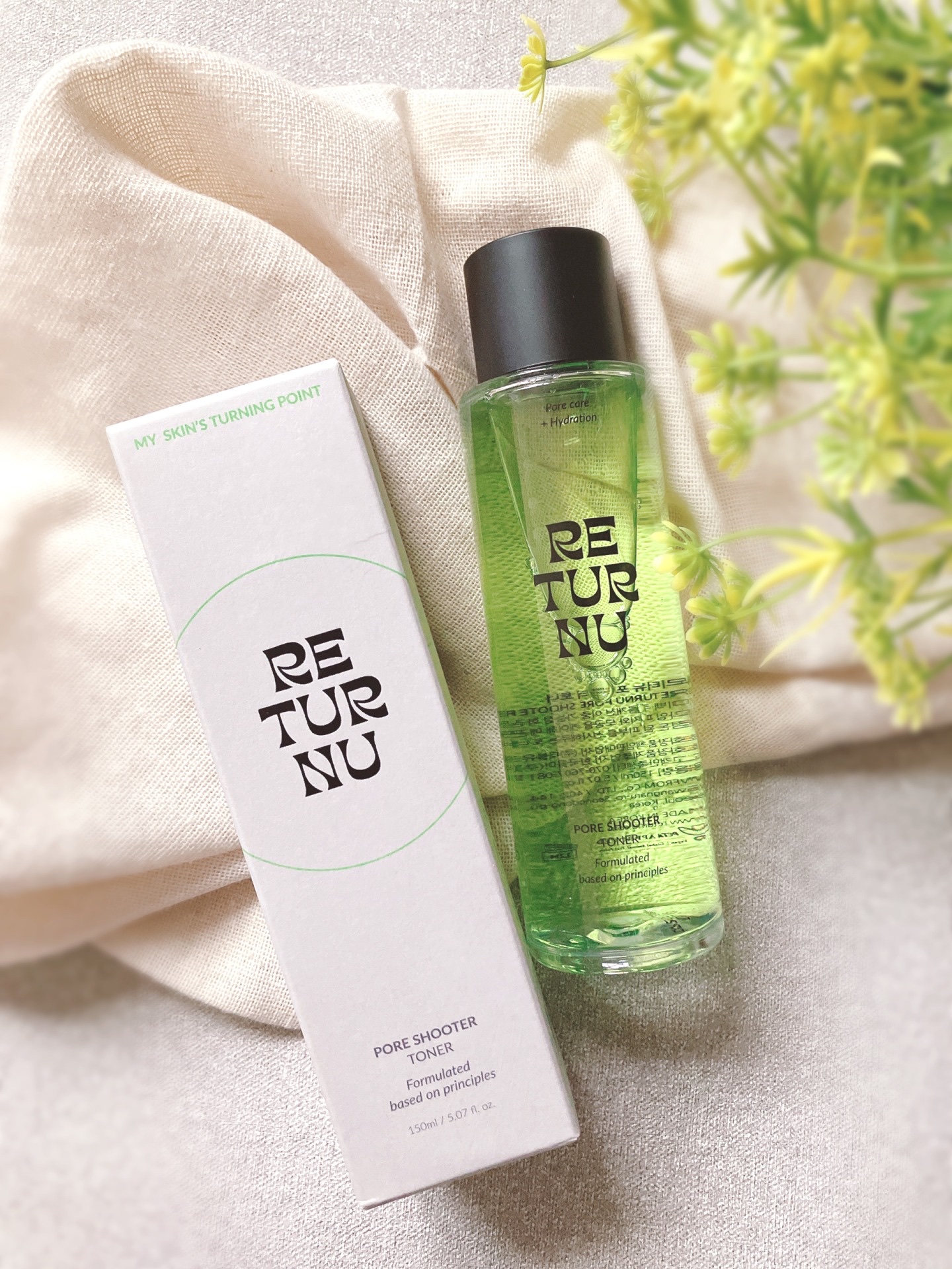 ポアシュータートナー/リターニュ/化粧水を使ったクチコミ（1枚目）