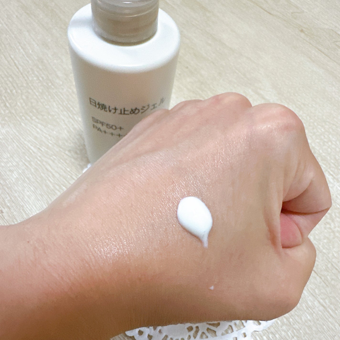 日焼け止めジェル/無印良品/日焼け止めジェルを使ったクチコミ(4枚目)