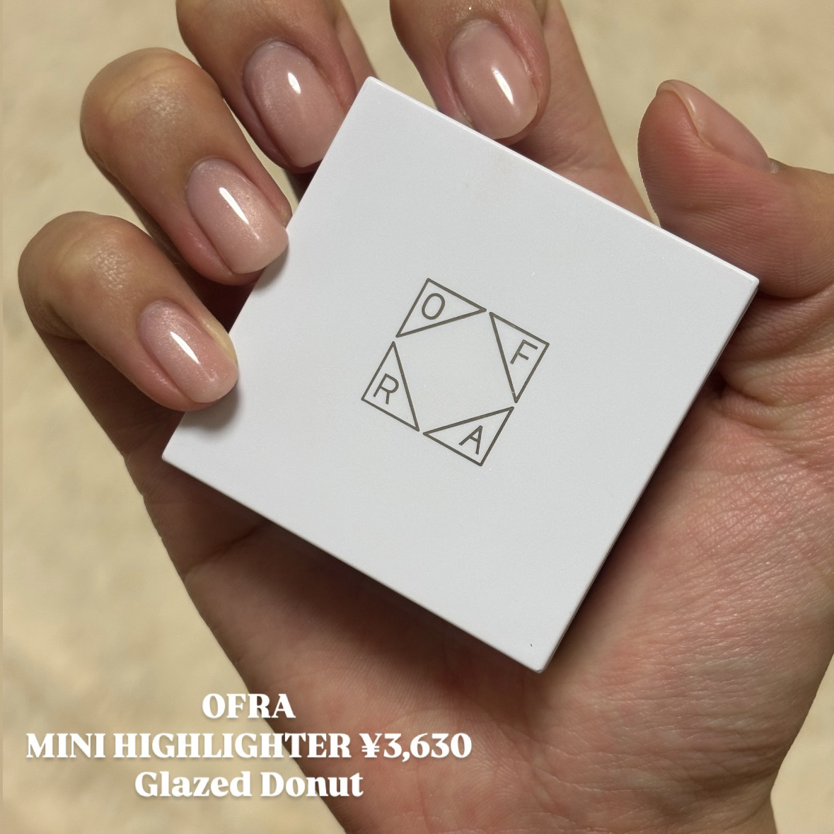 OFRA mini Highlighter/Ofra Cosmetics/パウダーハイライトを使ったクチコミ（2枚目）