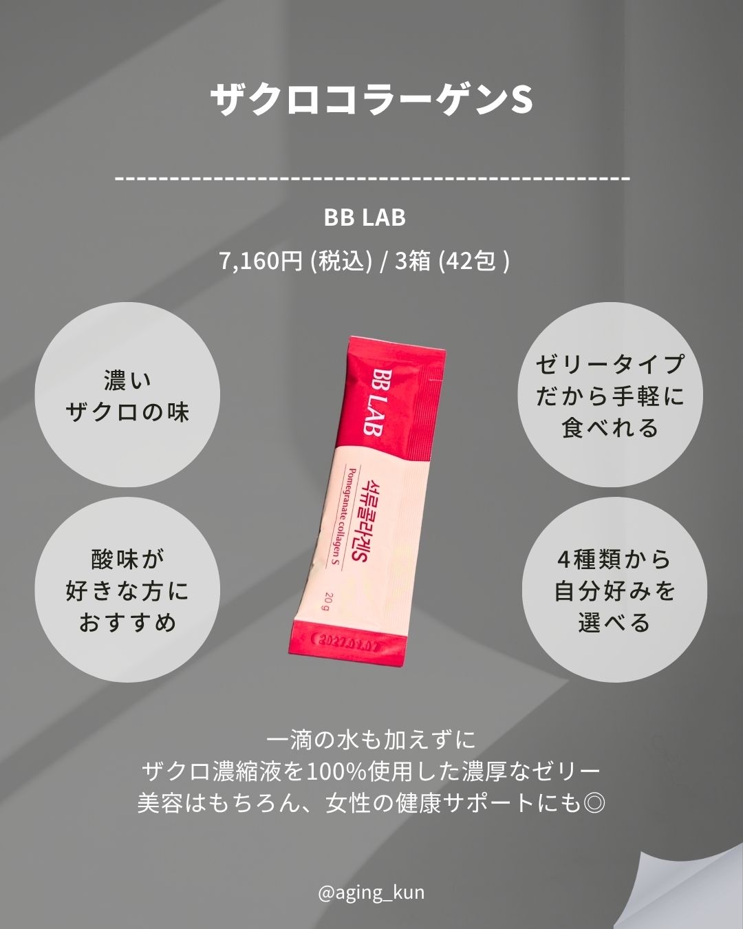 BBLAB ザクロコラーゲンS/Nutrione/食品を使ったクチコミ（2枚目）