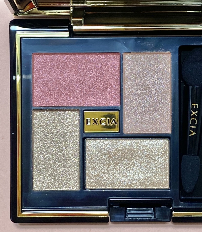 エクシア アイカラー ヴォロンテ 05 スプランドゥール/ALBION/アイシャドウパレットを使ったクチコミ（2枚目）