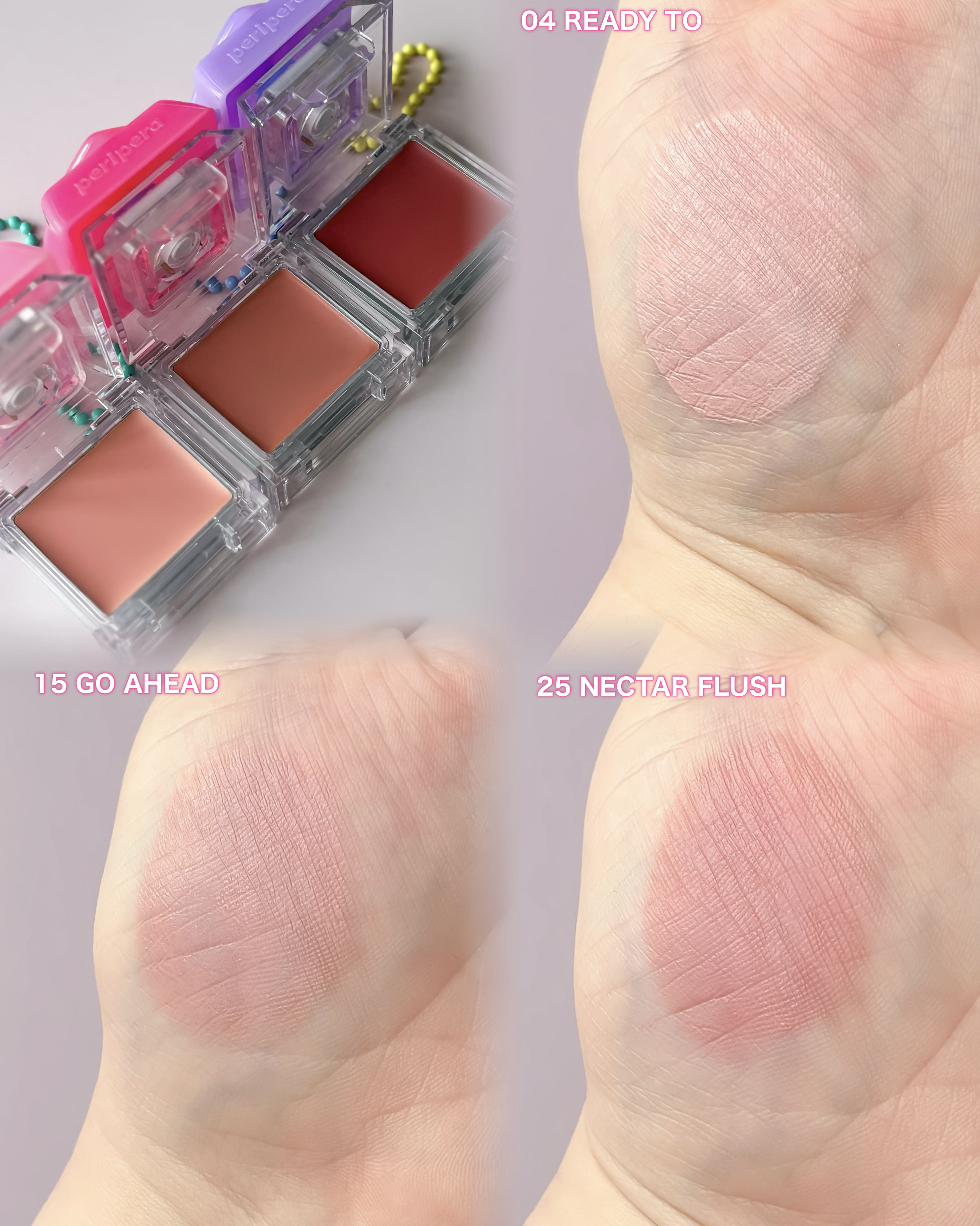 ペリペラ トック ブラッシュ キーキャップ/PERIPERA/パウダーチークを使ったクチコミ（2枚目）