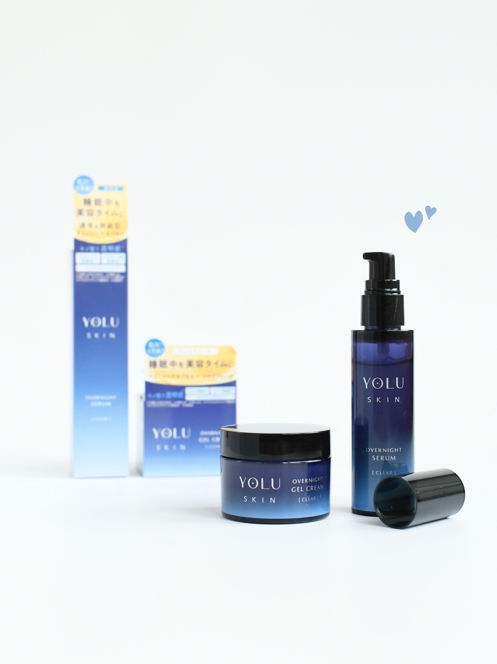 ヨル スキン オーバーナイトセラム クリア/YOLU/美容液を使ったクチコミ（1枚目）