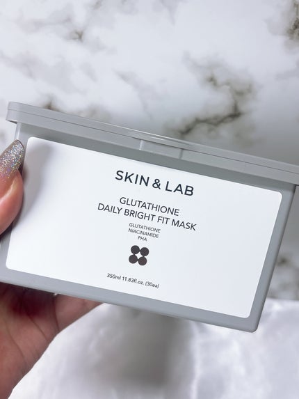 グルタチオン デイリーブライトフィットマスク(30枚)/SKIN&LAB/シートマスク・パックを使ったクチコミ(2枚目)
