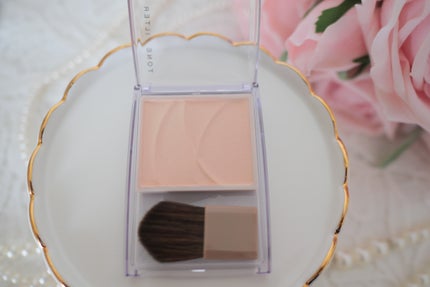 チークブラッシュ/CEZANNE/パウダーチークを使ったクチコミ(2枚目)