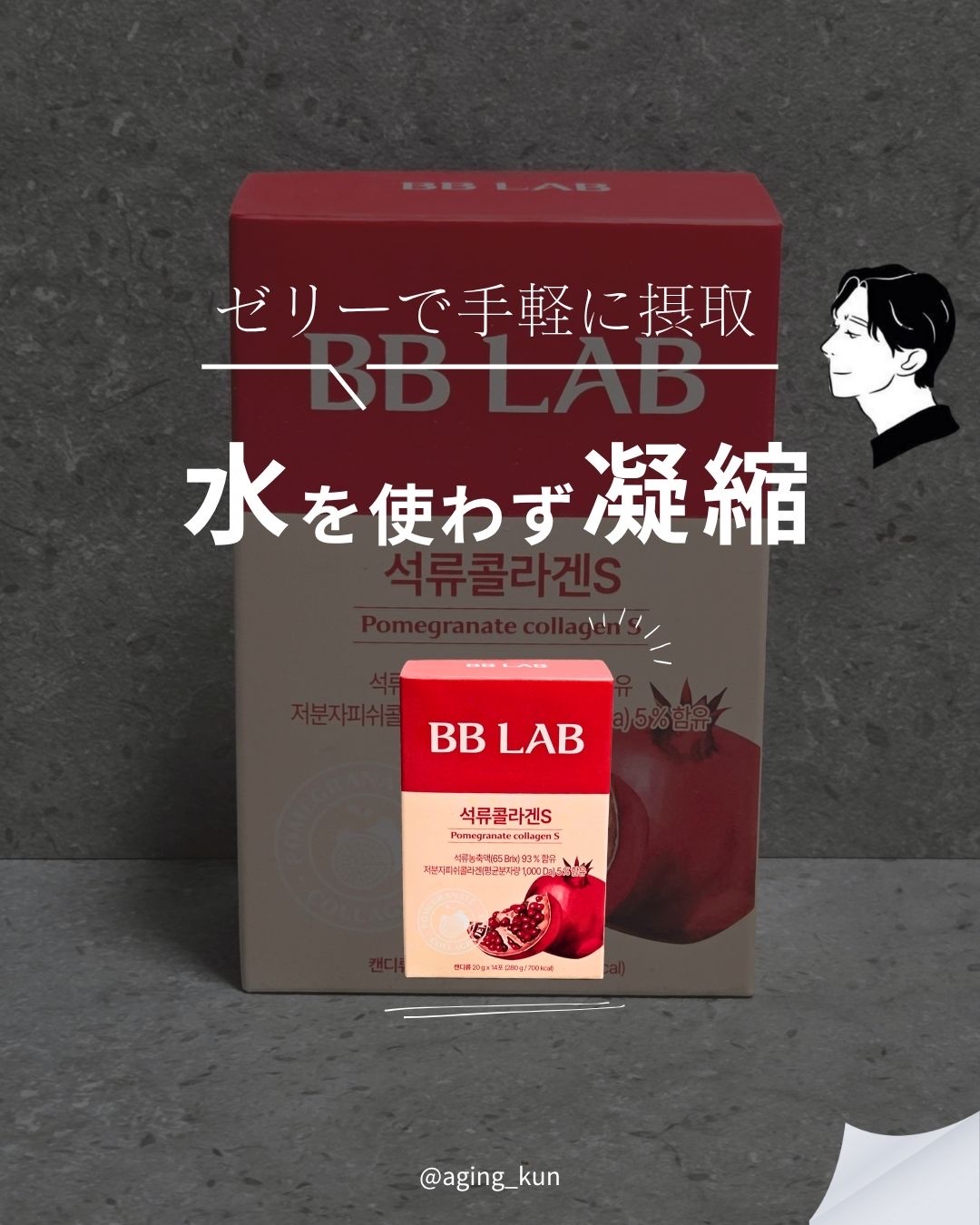 BBLAB ザクロコラーゲンS/Nutrione/食品を使ったクチコミ（1枚目）