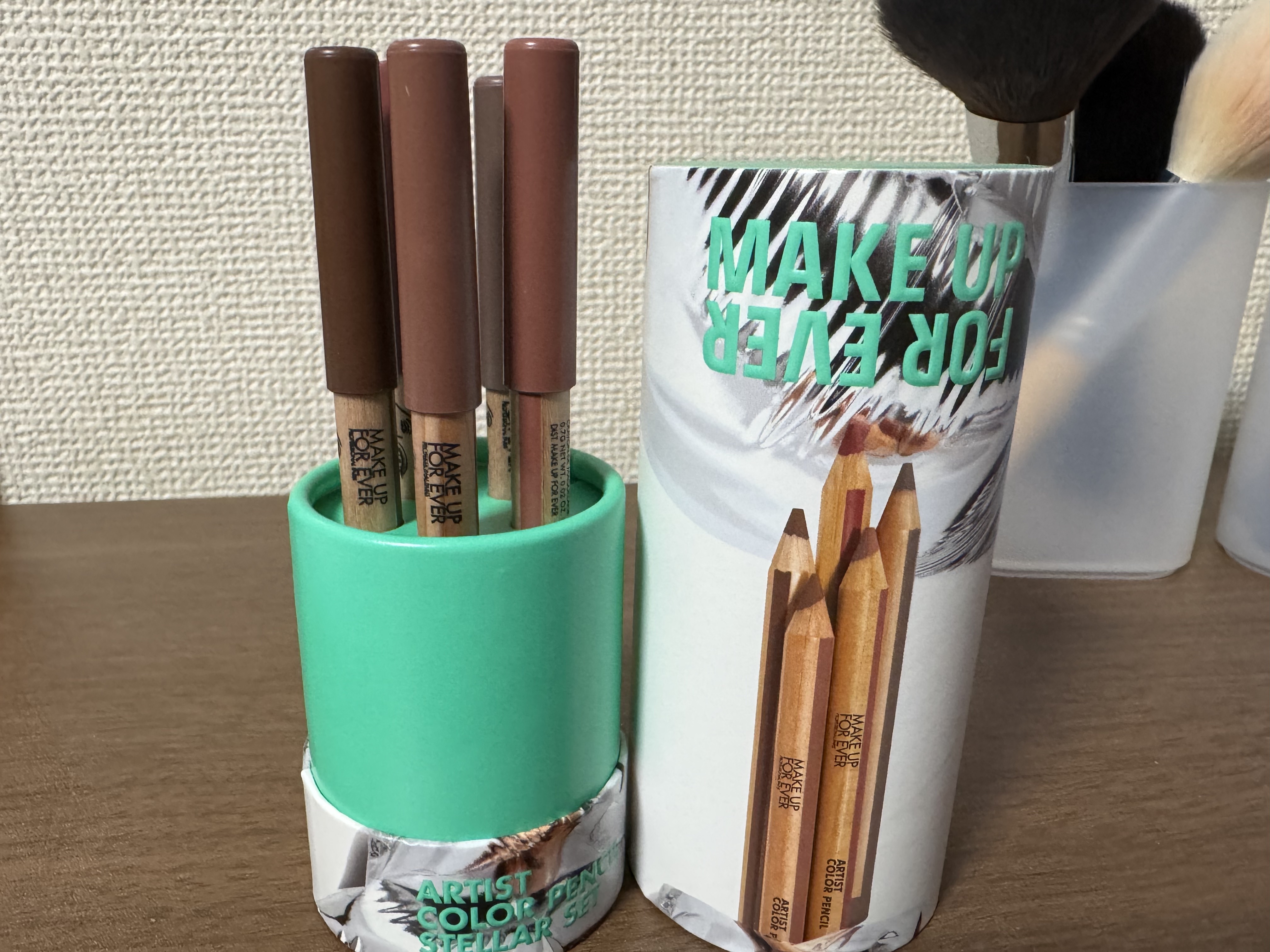 アーティストカラーペンシル ステラー セット/MAKE UP FOR EVER/メイクアップキットを使ったクチコミ（1枚目）