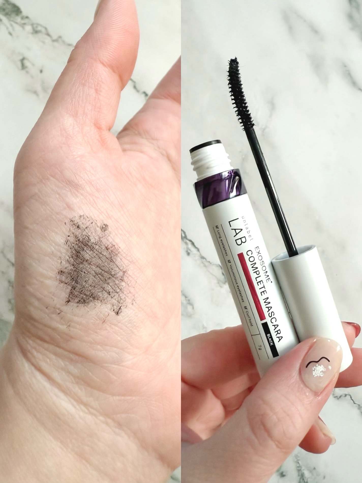 アンレーベル ラボ EX コンプリートマスカラBK/unlabel/マスカラを使ったクチコミ（3枚目）