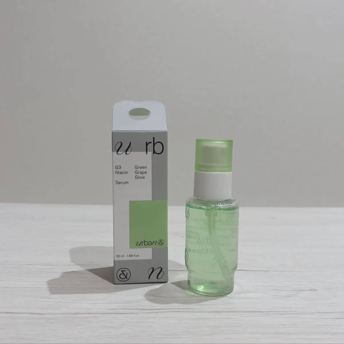 G3ナイアシンセラム/urbanand/美容液を使ったクチコミ（1枚目）