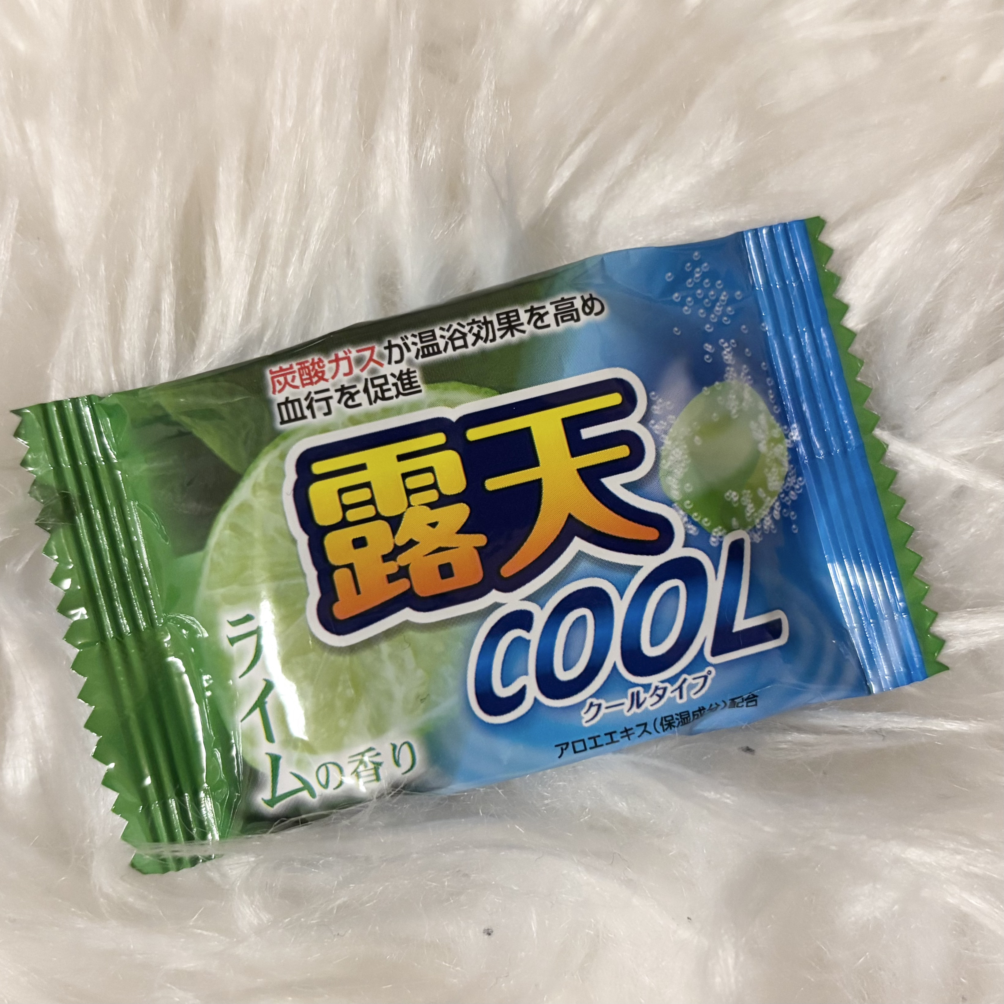 露天 薬用発泡入浴剤 クールアソート/扶桑化学/入浴剤を使ったクチコミ（1枚目）