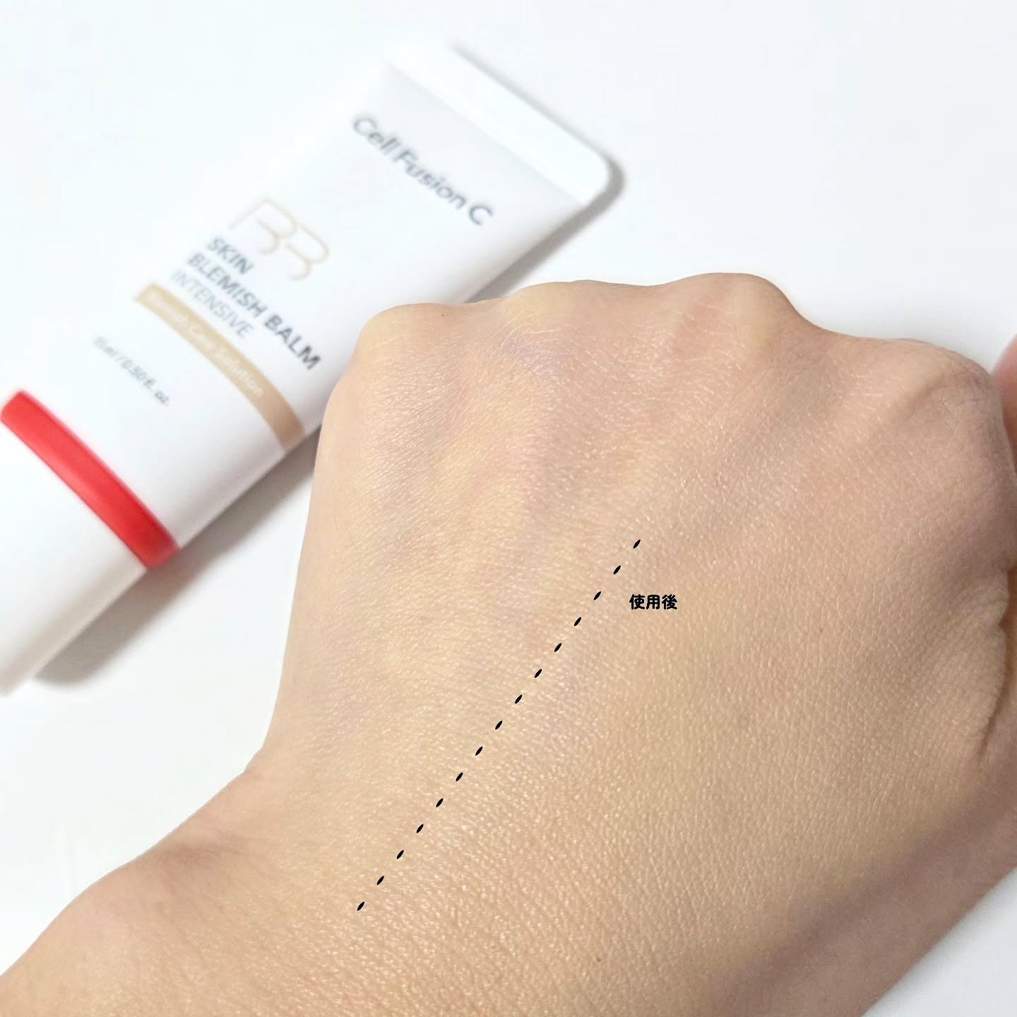 Cell Fusion C レーザーUVポアサンセラム/Cell Fusion C(セルフュージョンシー)/日焼け止めローションを使ったクチコミ（3枚目）