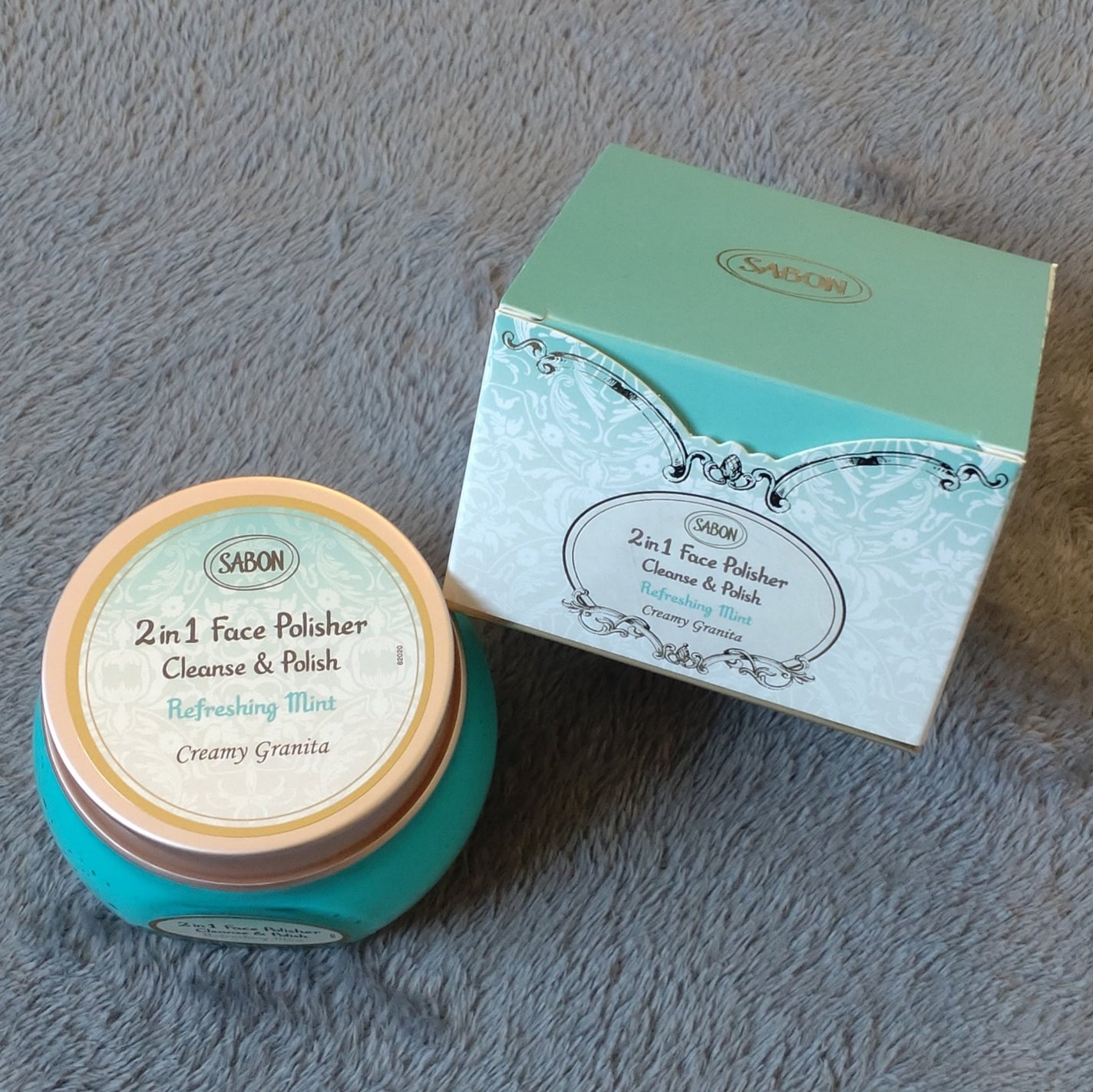 フェイスポリッシャー リフレッシング(ミント)/SABON/スクラブ・ゴマージュを使ったクチコミ(10枚目)