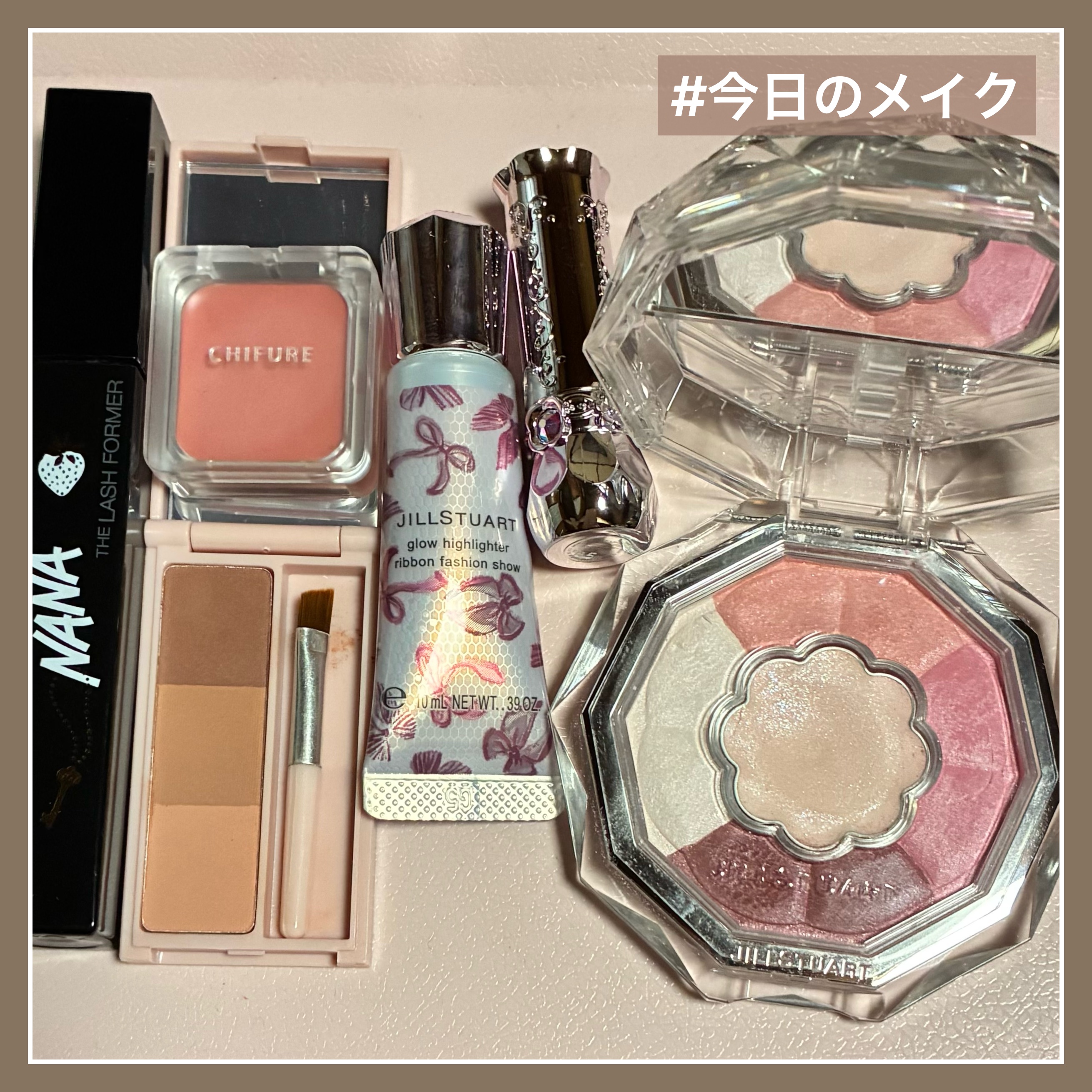 ジルスチュアート クリスタルブルーム ブルームクチュール アイズ/JILL STUART/アイシャドウパレットを使ったクチコミ（1枚目）