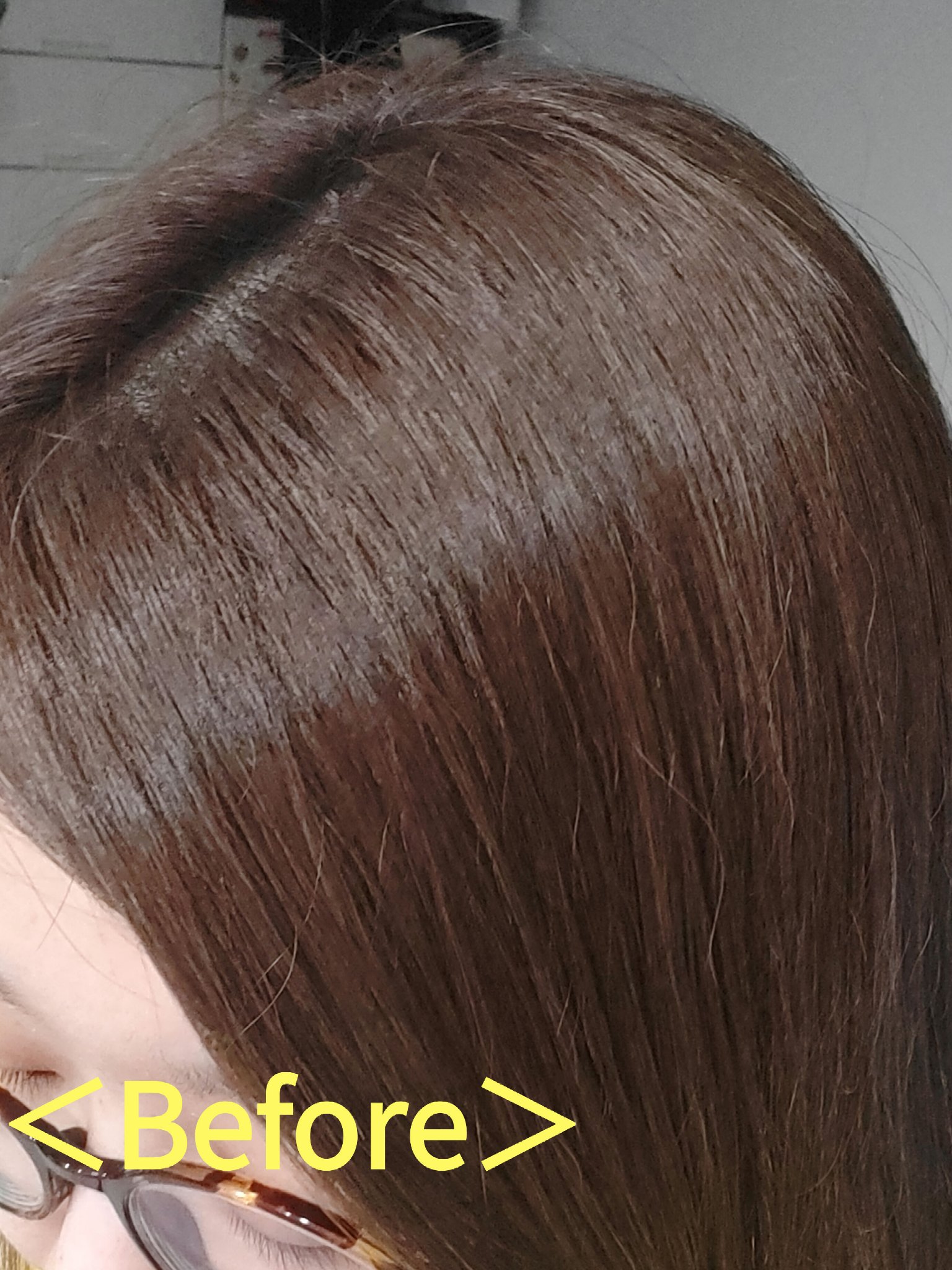 エッセンスリッチ　早染めクリーム/パオン/ヘアカラーを使ったクチコミ（3枚目）