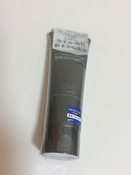 ポアクリア スクラブ ウォッシュ/ONE BY KOSE/洗顔フォームを使ったクチコミ(1枚目)