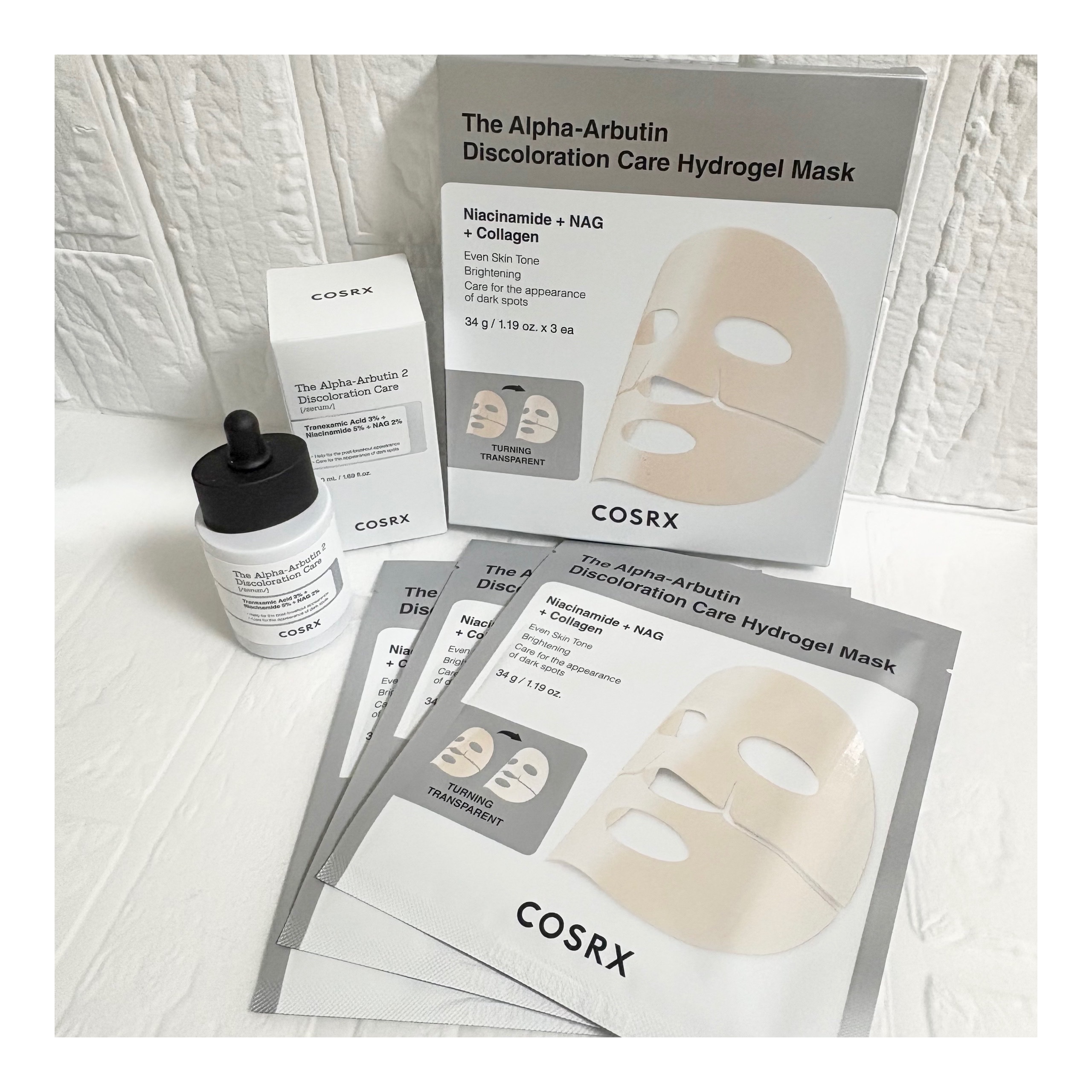 RXザ・アルファ アルブチン ハイドロゲルパック/COSRX/シートマスク・パックを使ったクチコミ（1枚目）