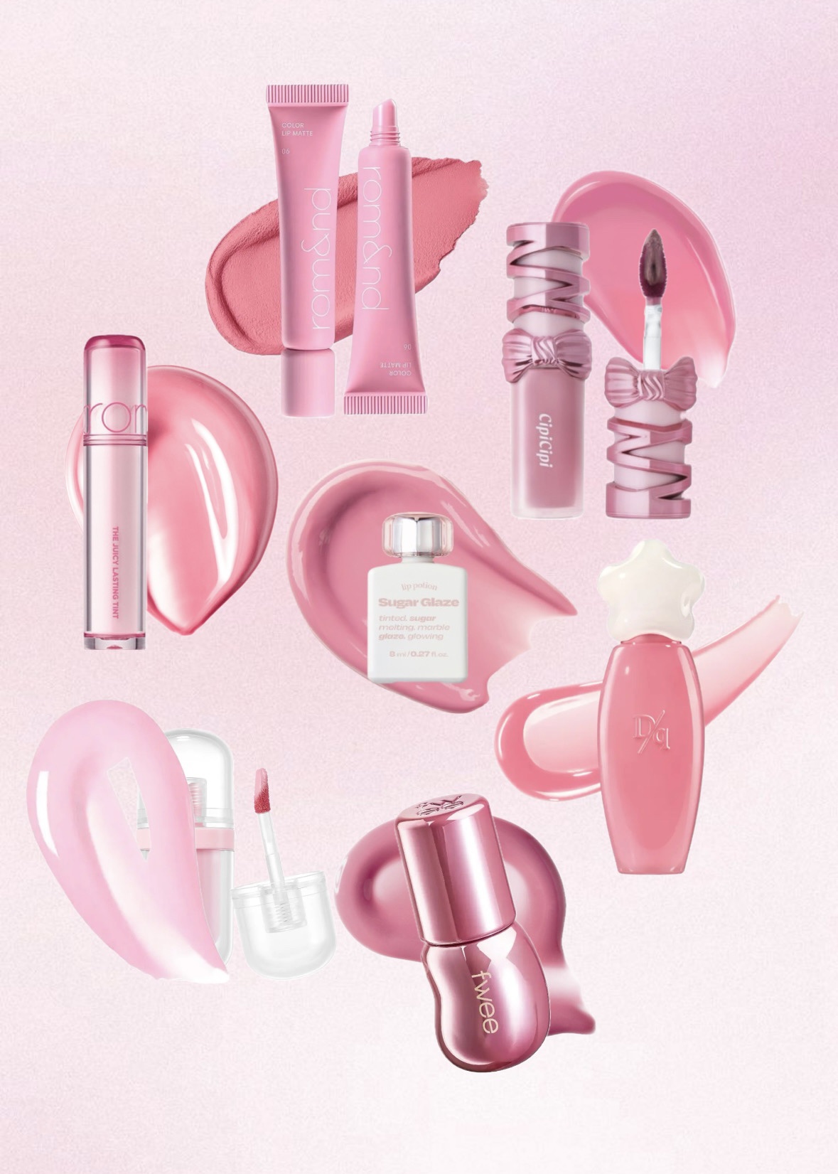 カラーリップマット 06 ストロベリーホイップ/rom&nd/口紅を使ったクチコミ（3枚目）