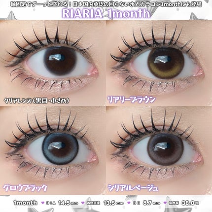 RIARIA 1day/RIARIA/ワンデー(1DAY)カラコンを使ったクチコミ(5枚目)
