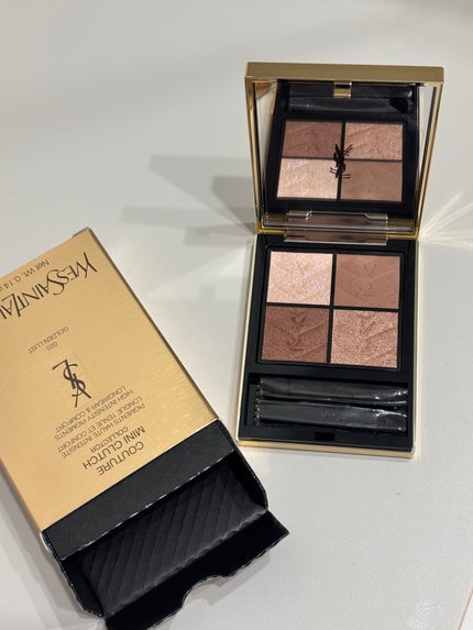 クチュール ミニ クラッチ/YVES SAINT LAURENT BEAUTE/アイシャドウパレットを使ったクチコミ(1枚目)