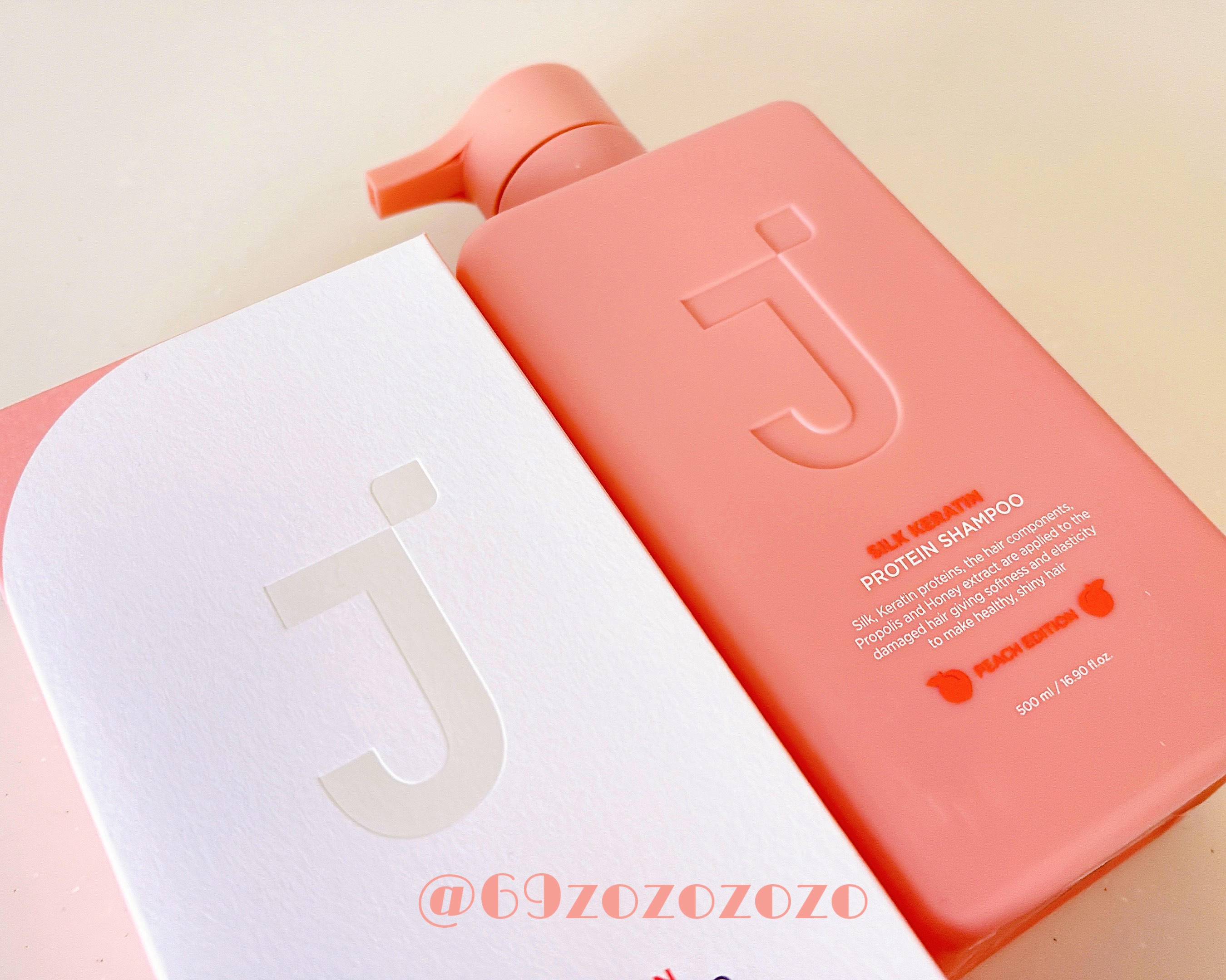 シルクケラチンプロテインシャンプー/トリートメント ピーチエディション/JSOOP/市販シャンプーを使ったクチコミ（3枚目）