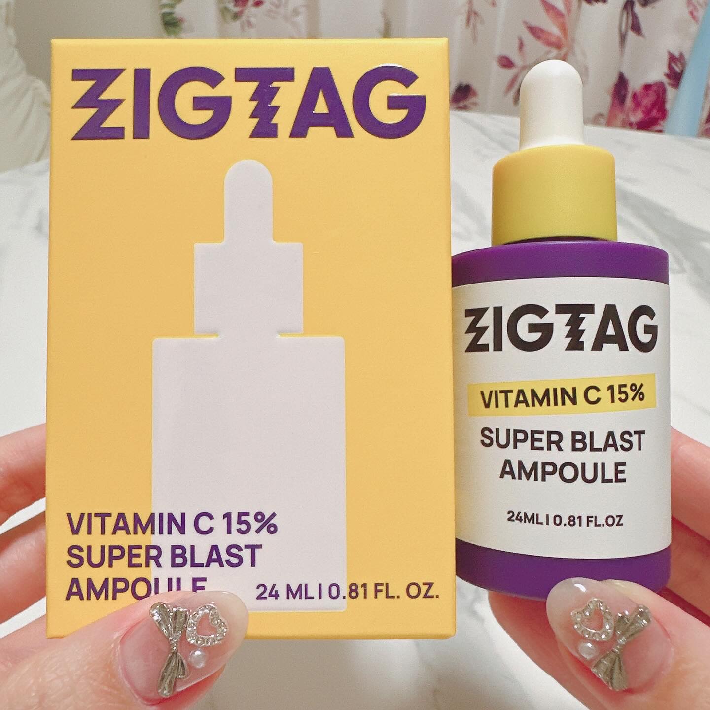 ビタミンC15%スーパーブラストアンプル/ZIGTAG/美容液を使ったクチコミ（1枚目）