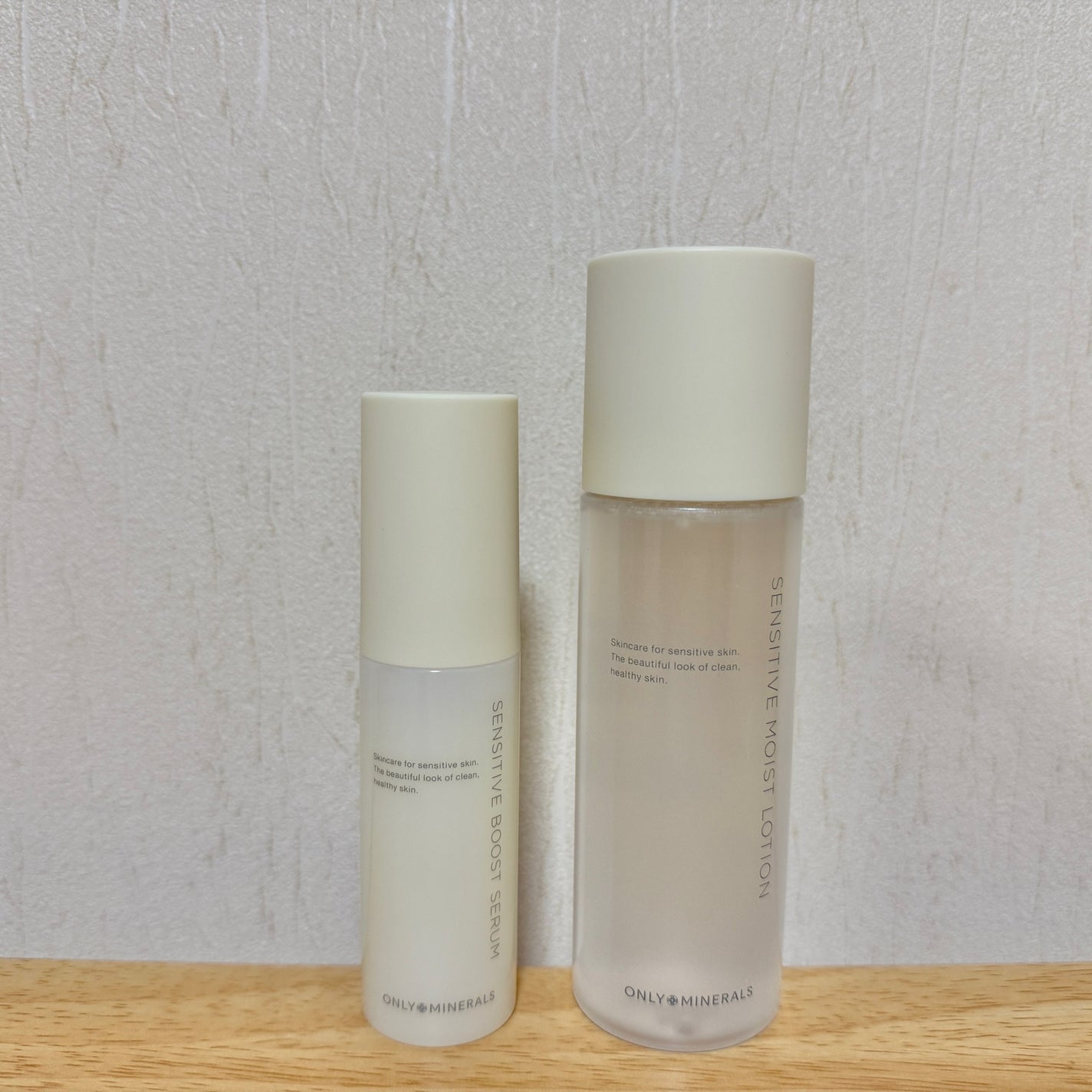 Nude センシティブブーストセラム/ONLY MINERALS/ブースター・導入液を使ったクチコミ(1枚目)