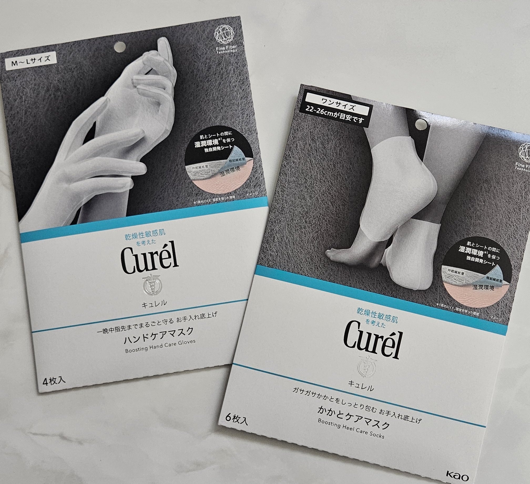 ガサガサかかとをしっとり包む お手入れ底上げ かかとケアマスク/キュレル/レッグ・フットケアを使ったクチコミ（1枚目）