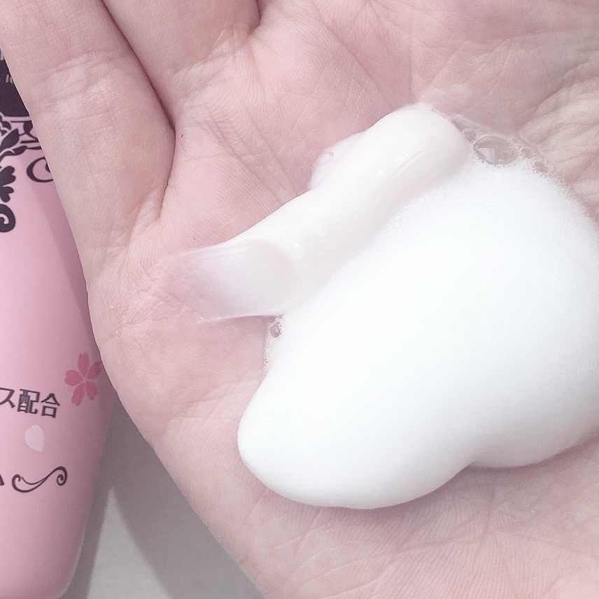 ロゼット洗顔パスタ 桜いちごの香り[洗顔フォーム] 120g/ロゼット/洗顔フォームを使ったクチコミ（2枚目）