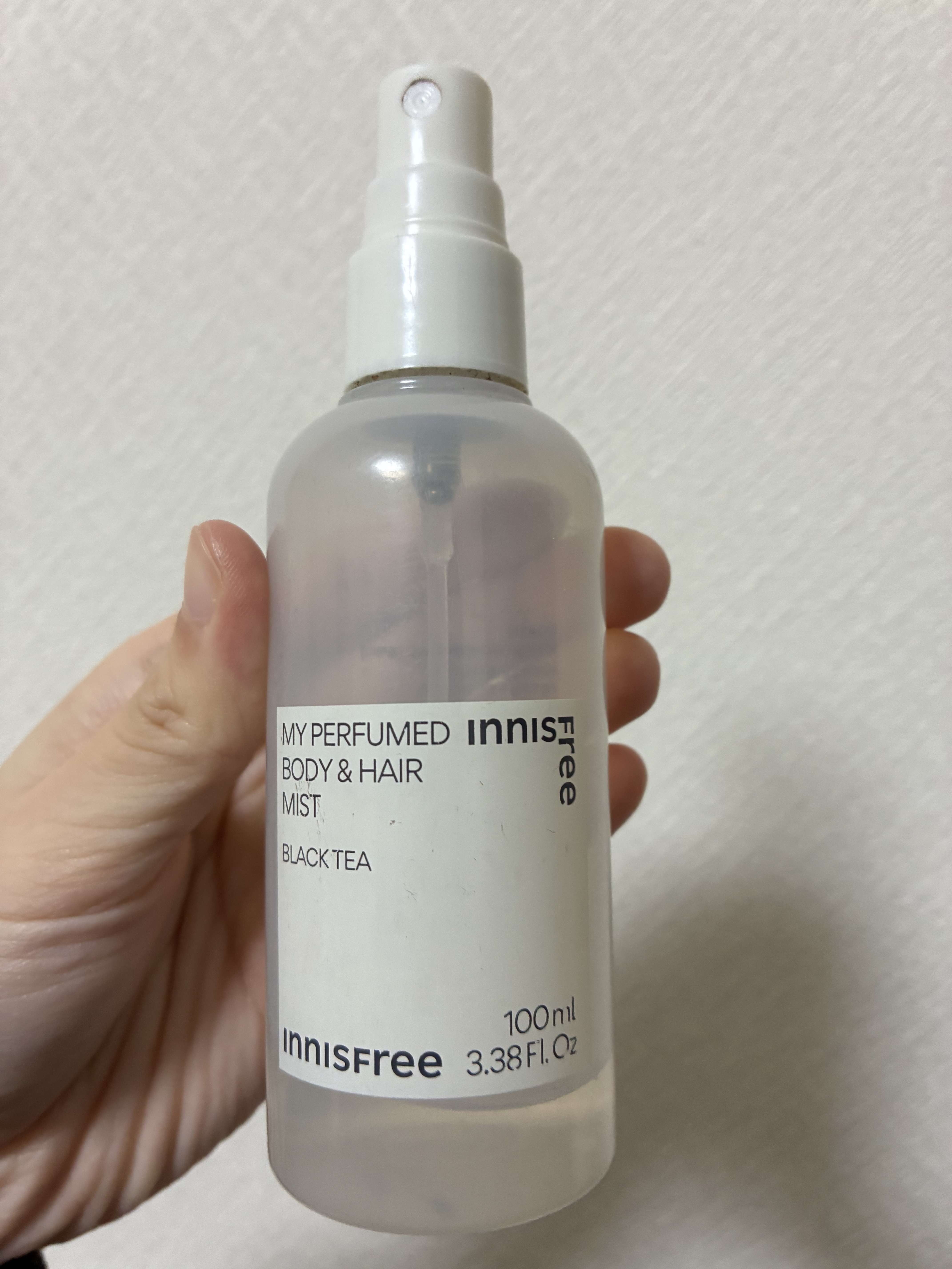 パフュームド ボディ＆ヘアミスト/innisfree/香水(その他)を使ったクチコミ（1枚目）