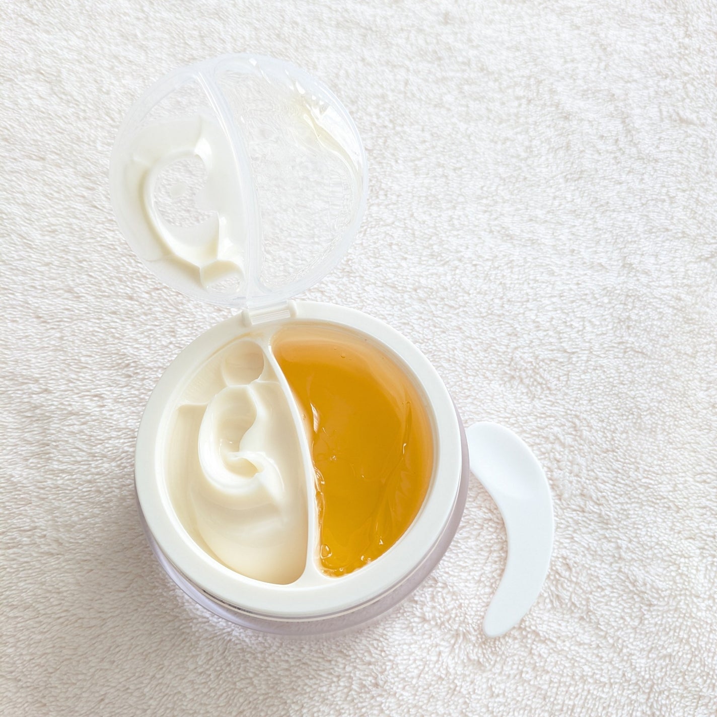 ホワイトトリュフダブルセラムアンドクリーム/ダルバ/フェイスクリームを使ったクチコミ(2枚目)