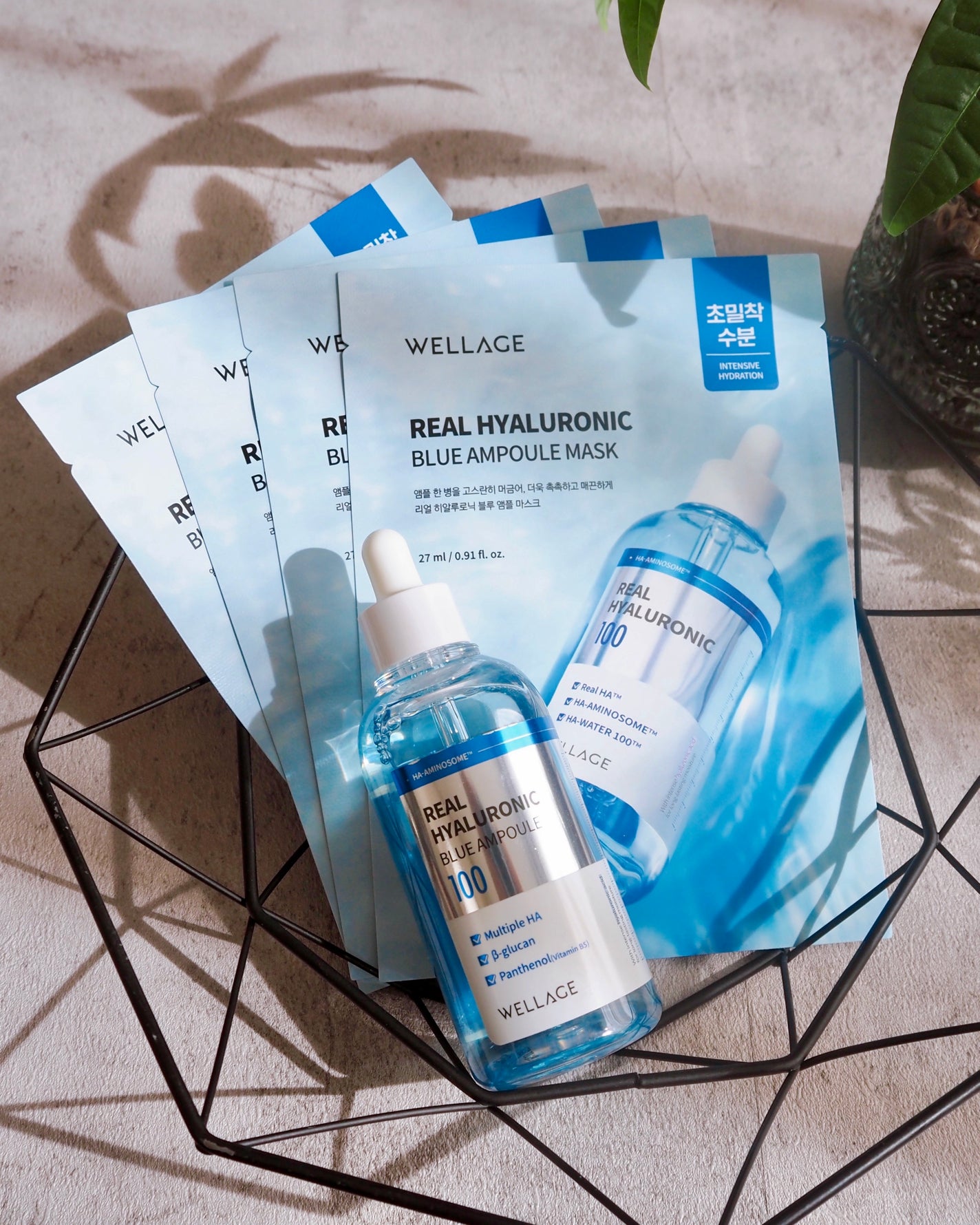 リアルヒアルロニックブルーアンプル 100/Wellage/美容液を使ったクチコミ(1枚目)