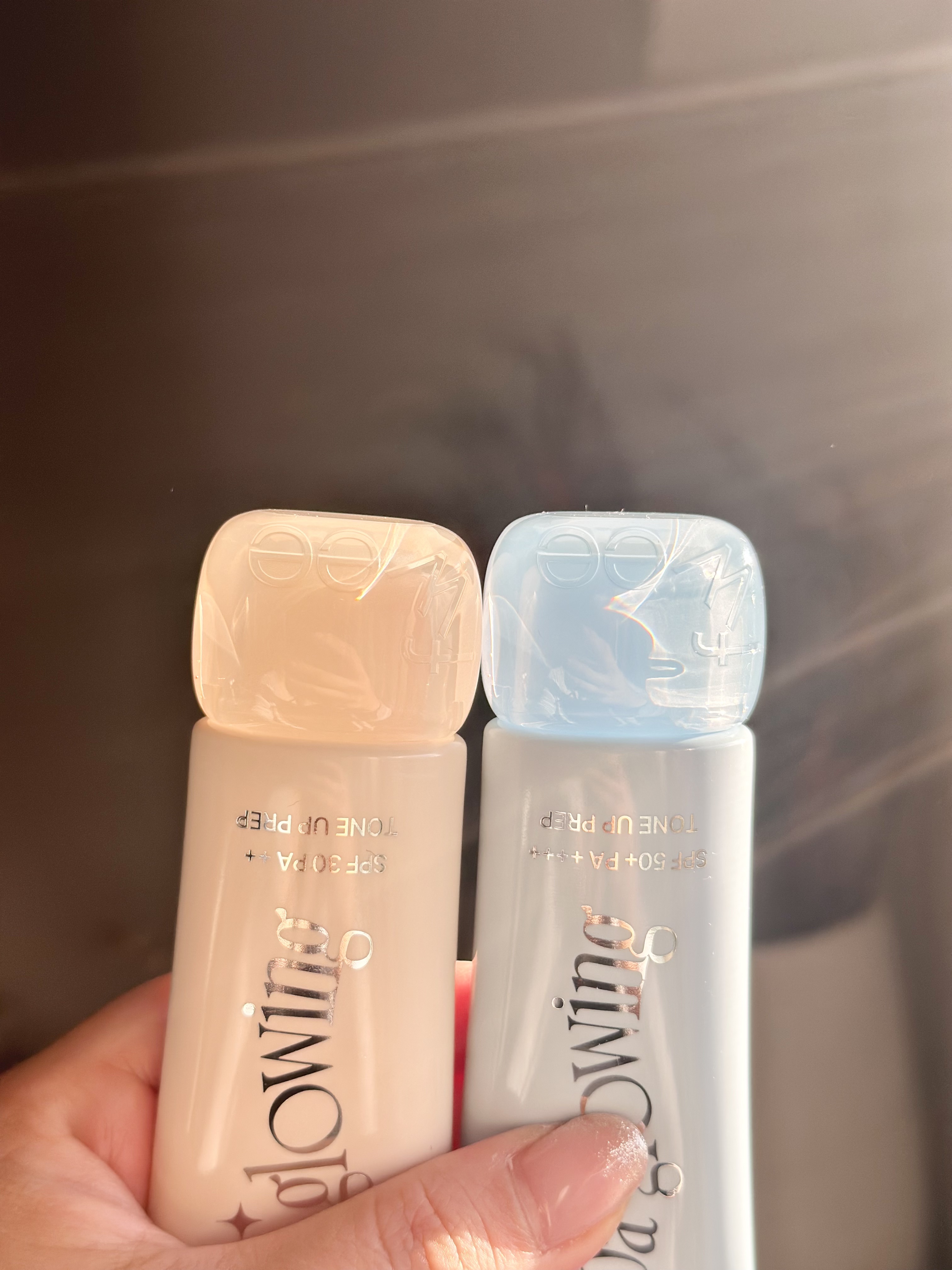 スパグロウUVトーンアップベース/fwee/化粧下地を使ったクチコミ（2枚目）