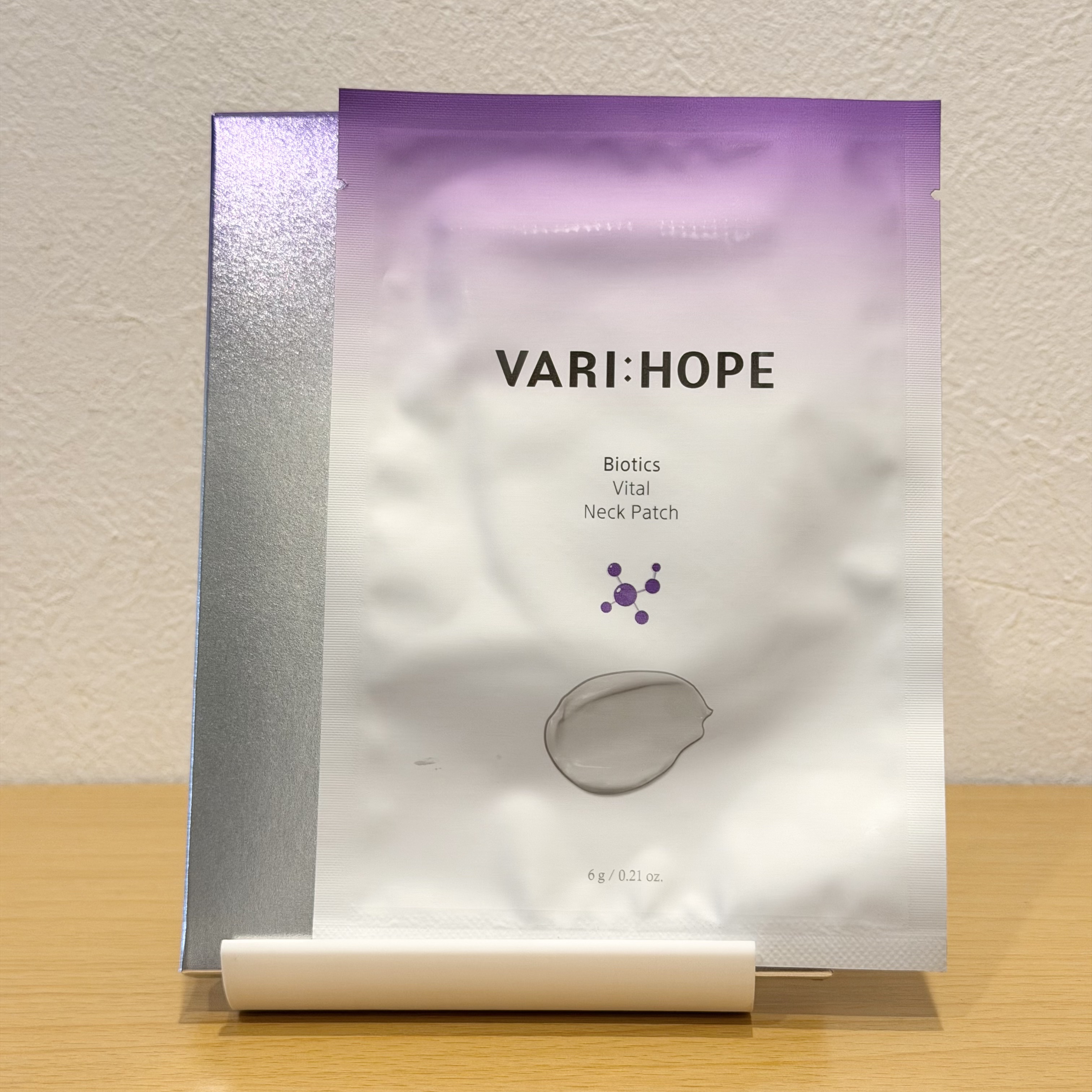 バイオティクスバイタルネックパッチ/VARI:HOPE/ネック・デコルテケアを使ったクチコミ（1枚目）