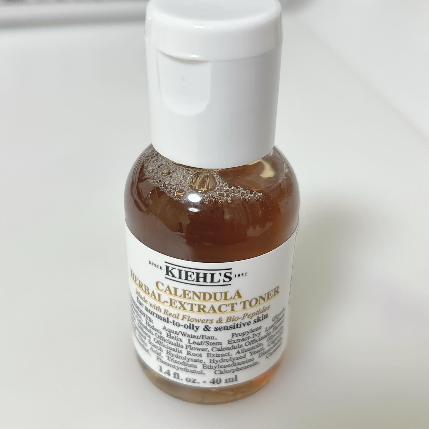 キールズ ハーバル トナー CL アルコールフリー/Kiehl's/化粧水を使ったクチコミ（2枚目）