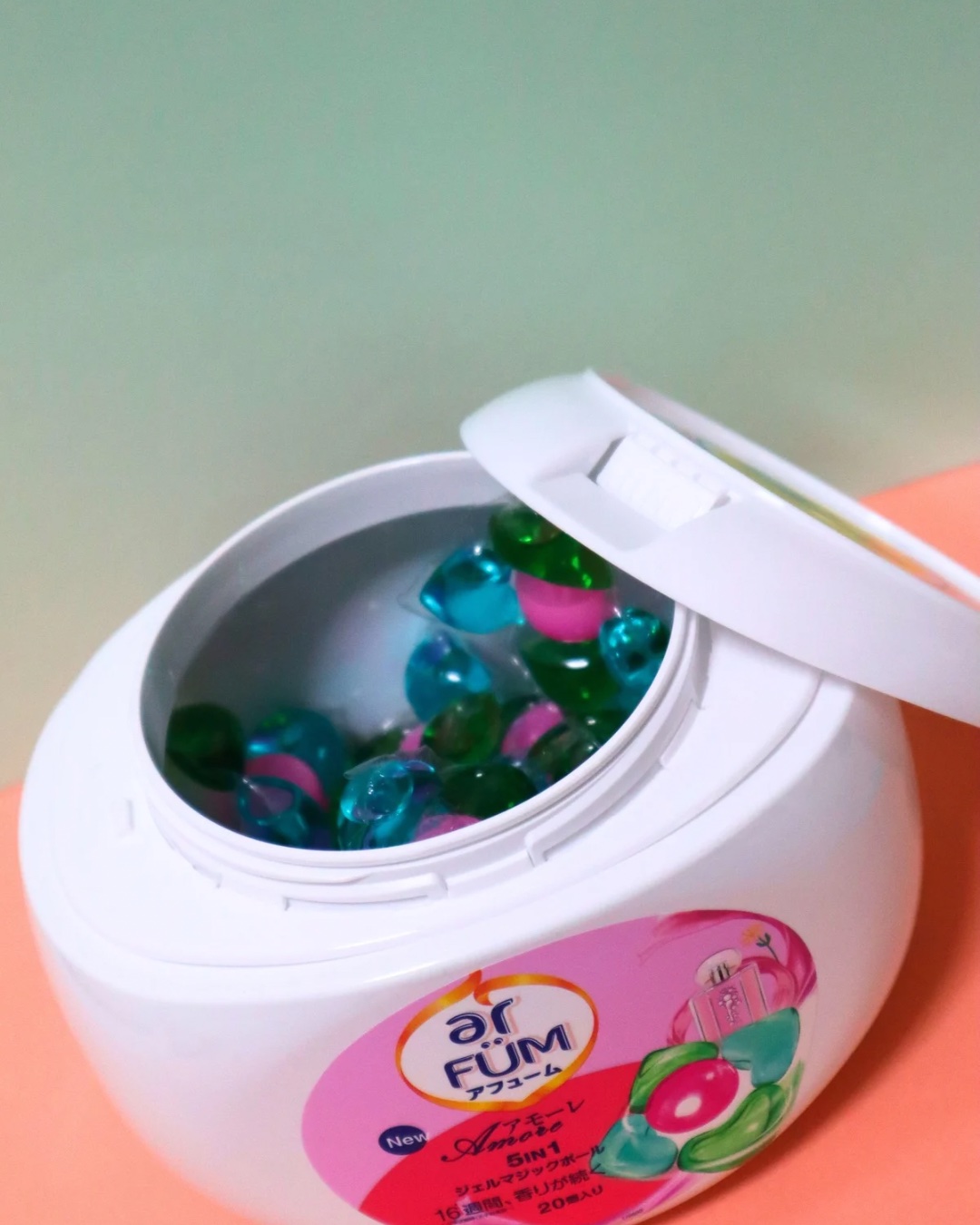 アモーレ ランドリーボール/arFUM/洗濯洗剤を使ったクチコミ（2枚目）