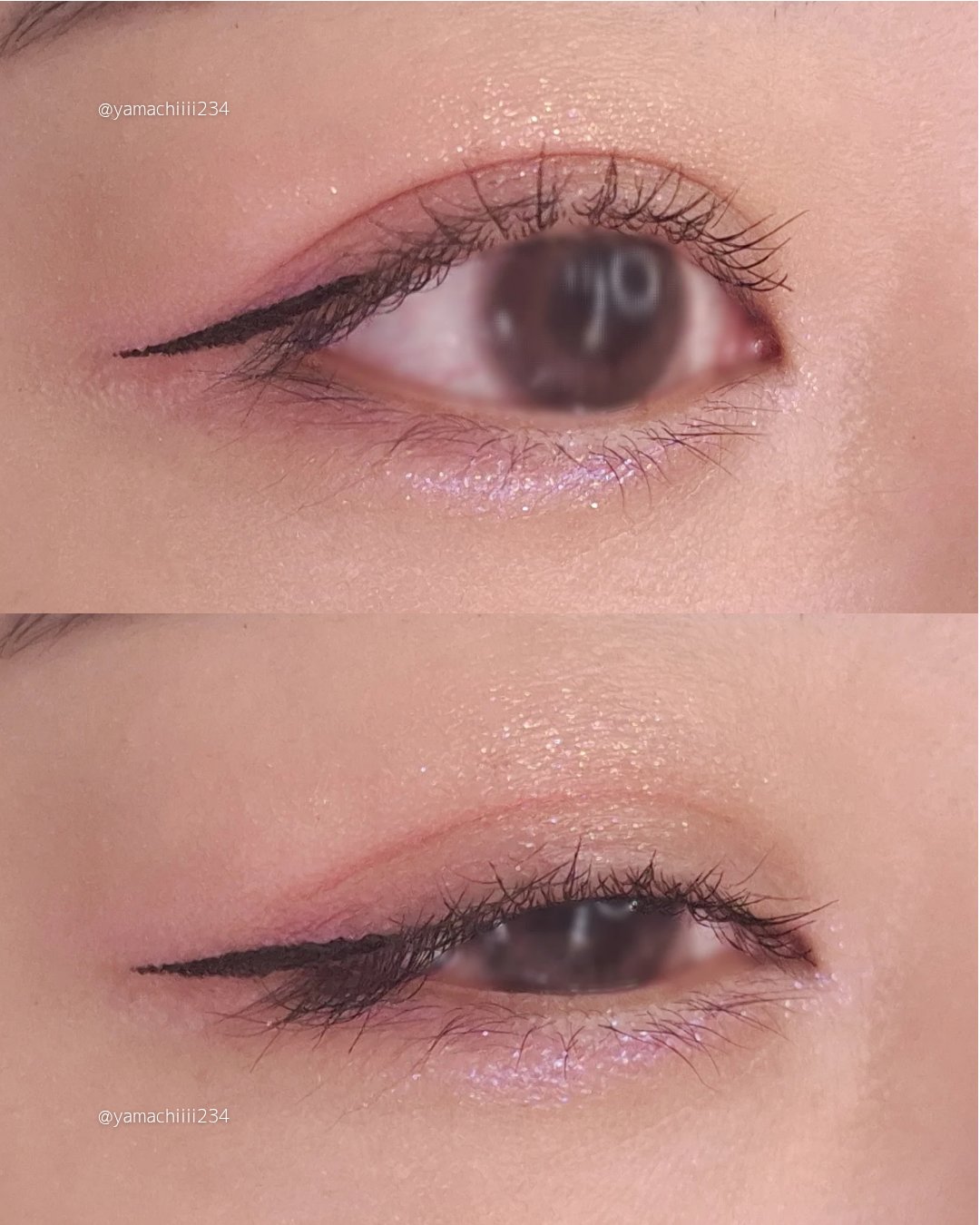 PRETTY EYES/xixi/リキッドアイライナーを使ったクチコミ（2枚目）