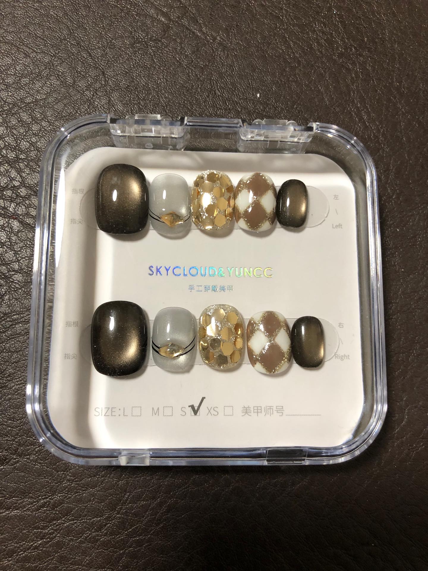 ネイルチップ/SHEIN/ネイルチップ・パーツを使ったクチコミ（2枚目）