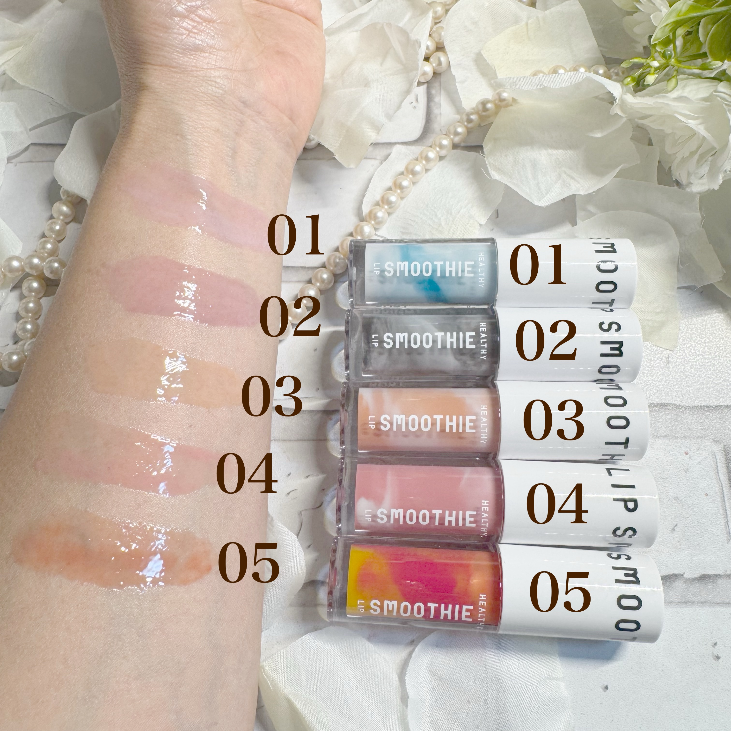 BabyBright　ヘルシースムージーリップ/BabyBright/リップグロスを使ったクチコミ（2枚目）